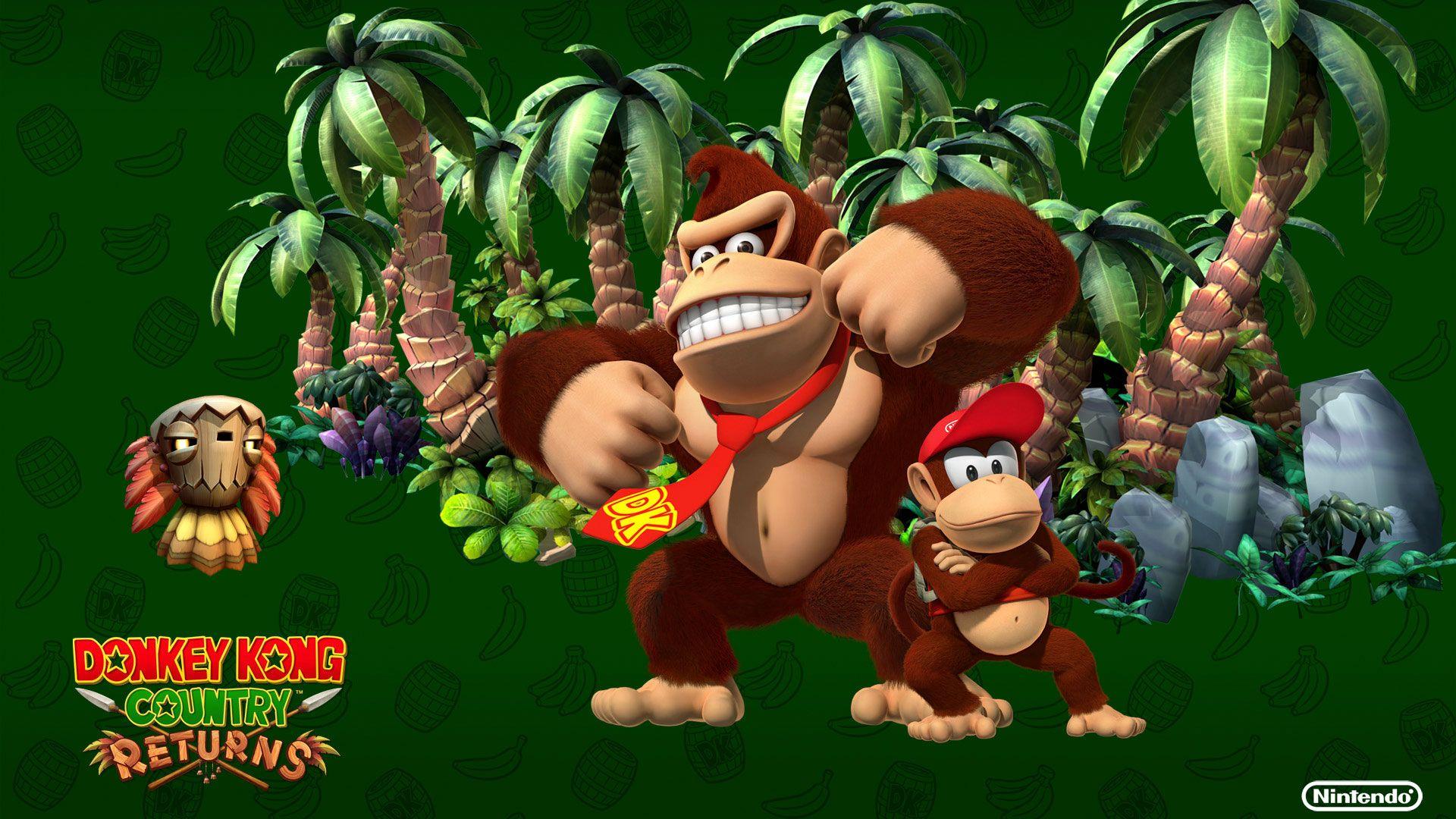 1920x1080 Donkey Kong Country Returns HD Wallpaper and Background Image