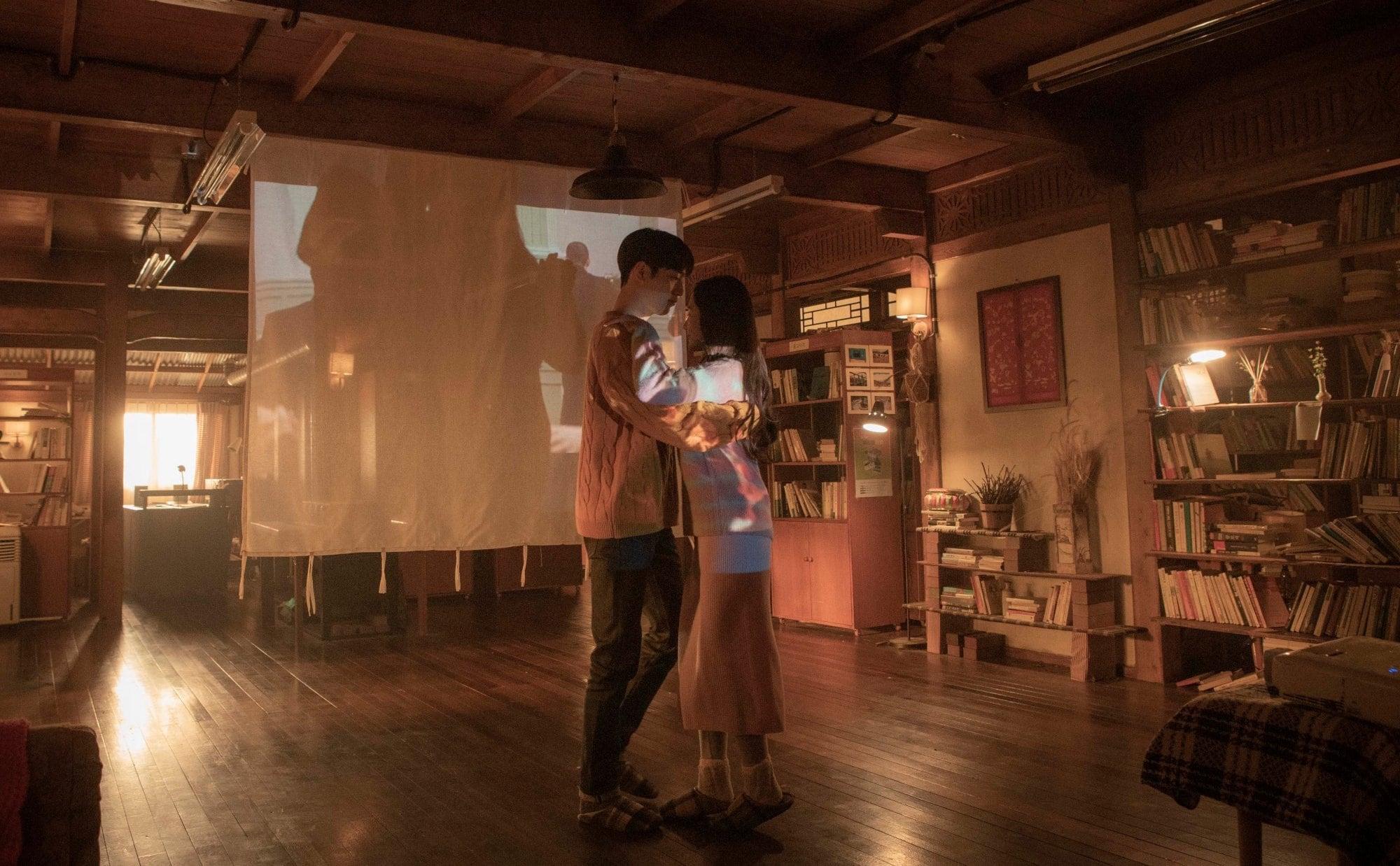 2000x1238 Park Min Young And Seo Kang Joon Share An Intimate Moment In “I'll Go To You When The Weather Is Nice”