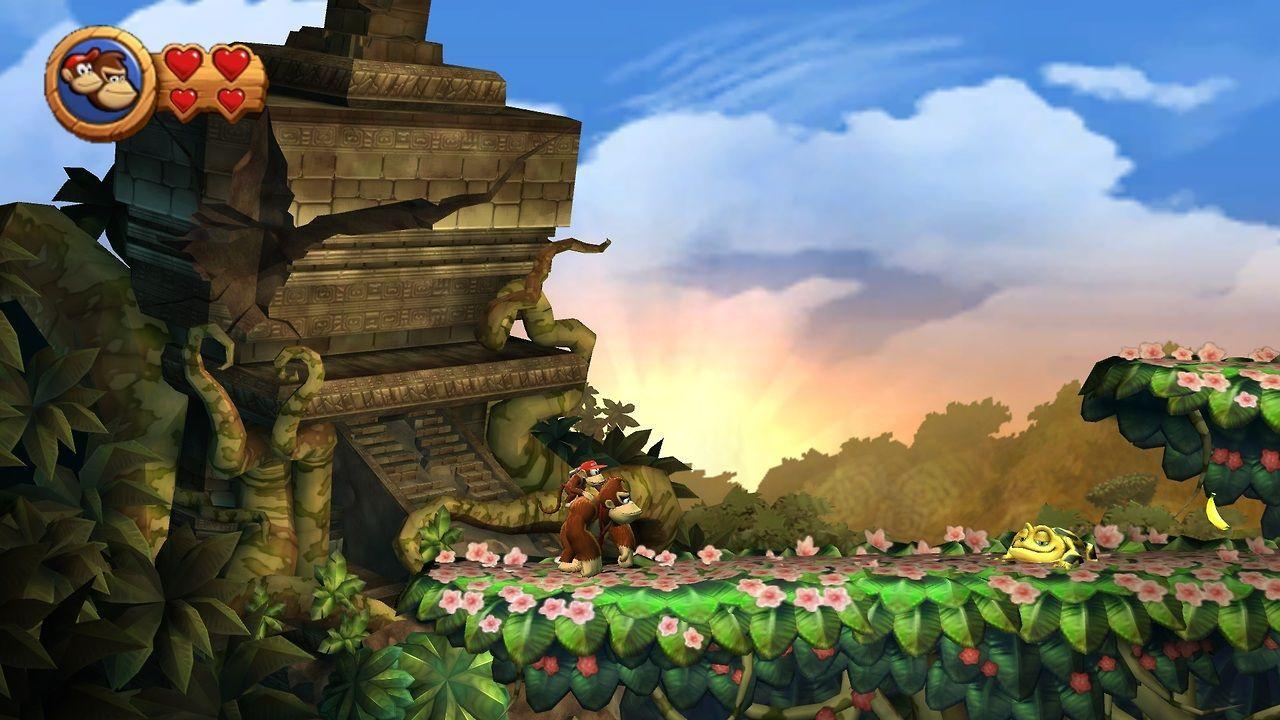 1280x720 Donkey Kong Country Returns 3D