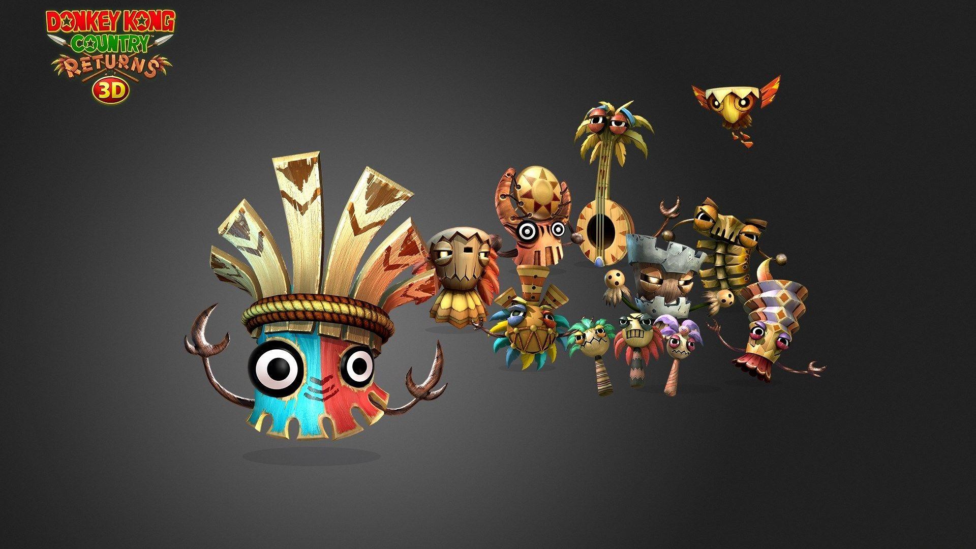 1920x1080 Farnham Blare donkey kong country returns 3D image