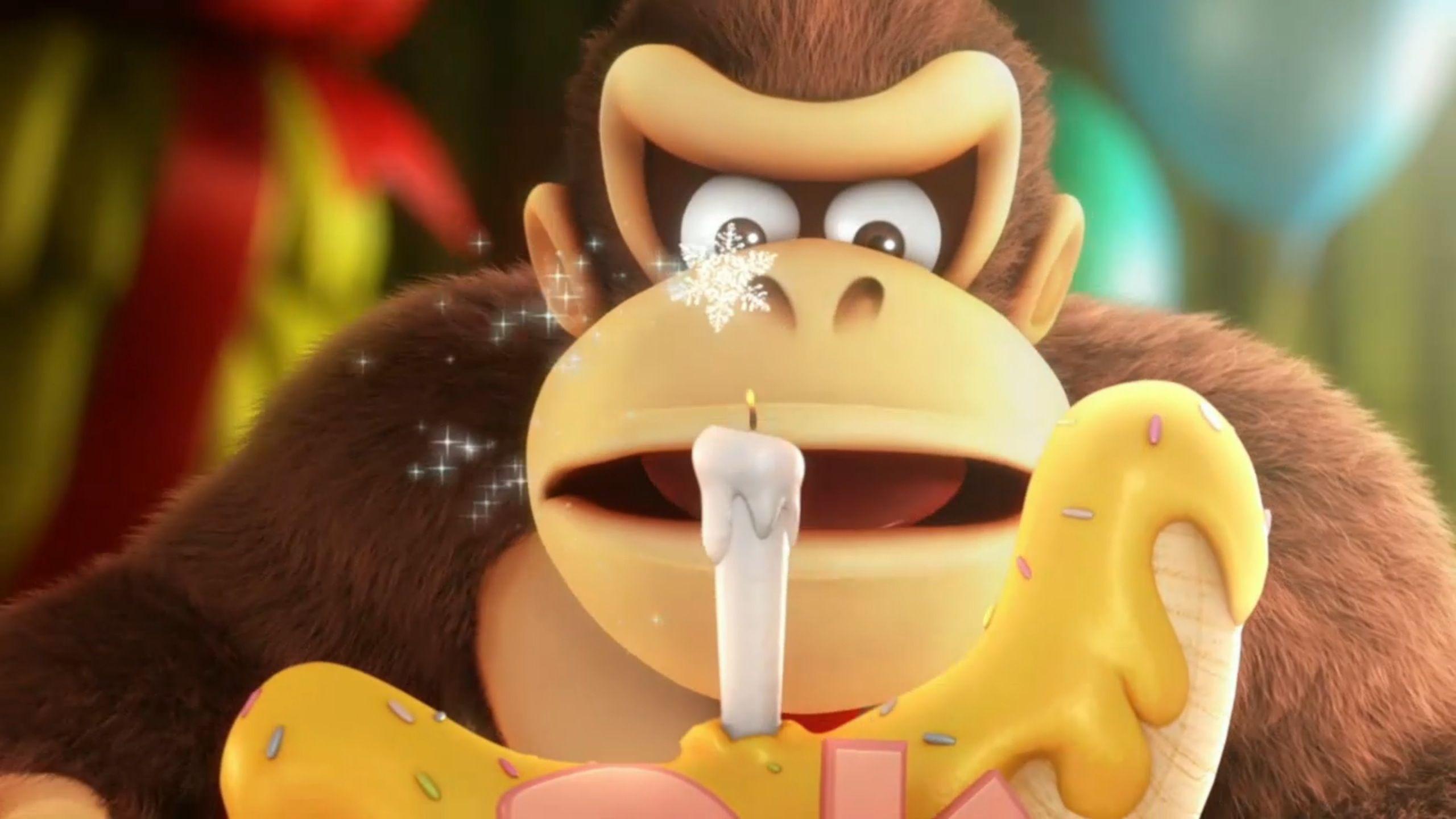 2560x1440 Donkey Kong Background Free Download