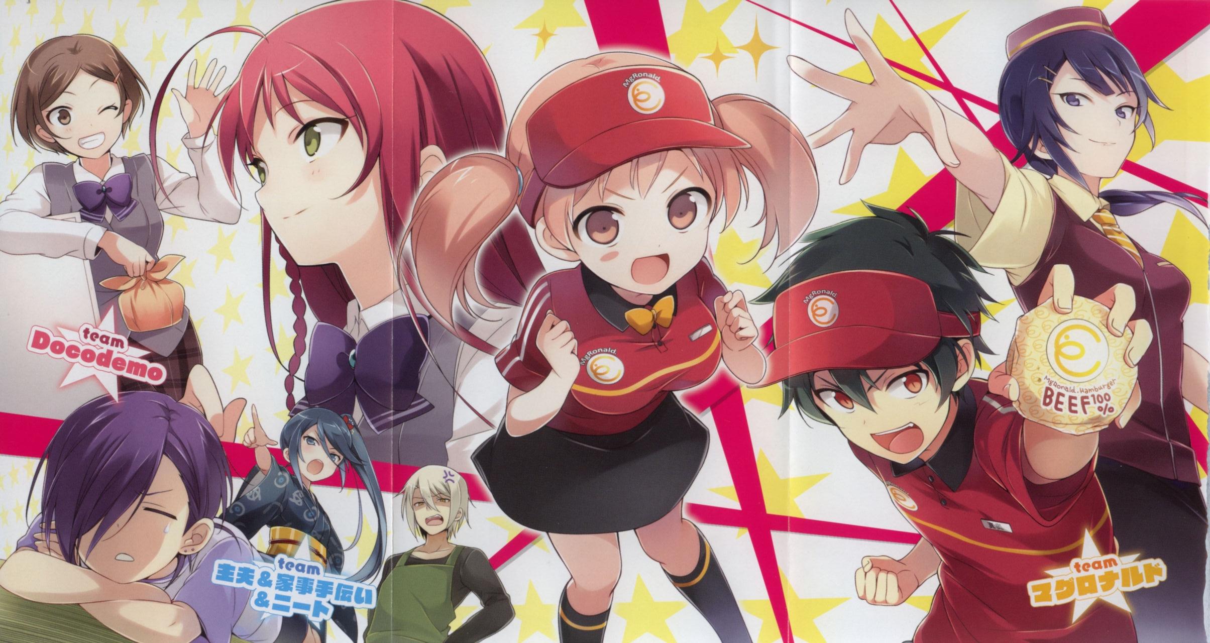 2409x1280 Hataraku Maou Sama! Wallpaper Anime Image Board