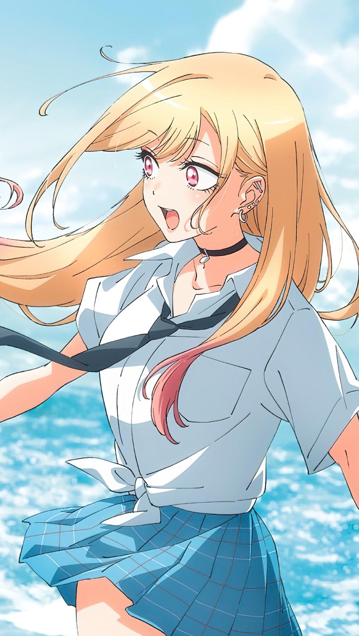 1220x2160 My dress up darling Anime Wallpaper 4k Ultra HD