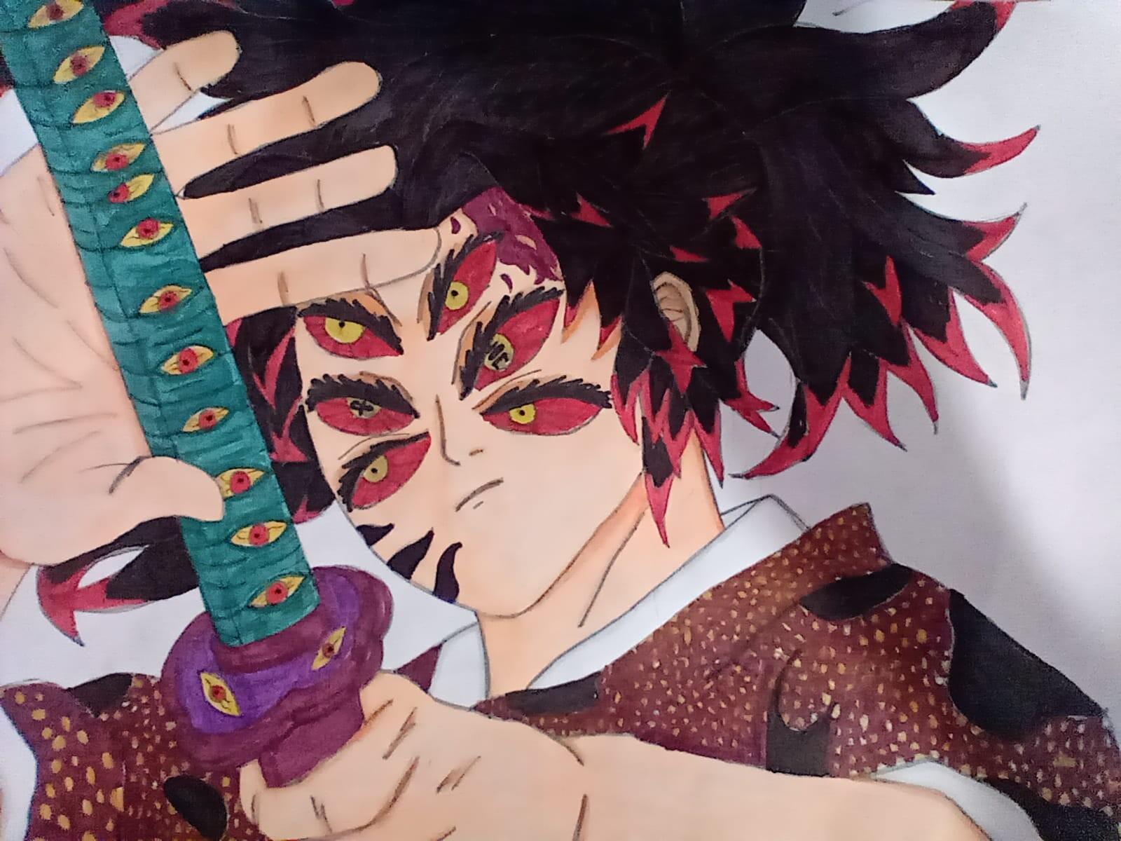 1600x1200 Kokushibo. Lua Superior 1 (Demon Slayer)