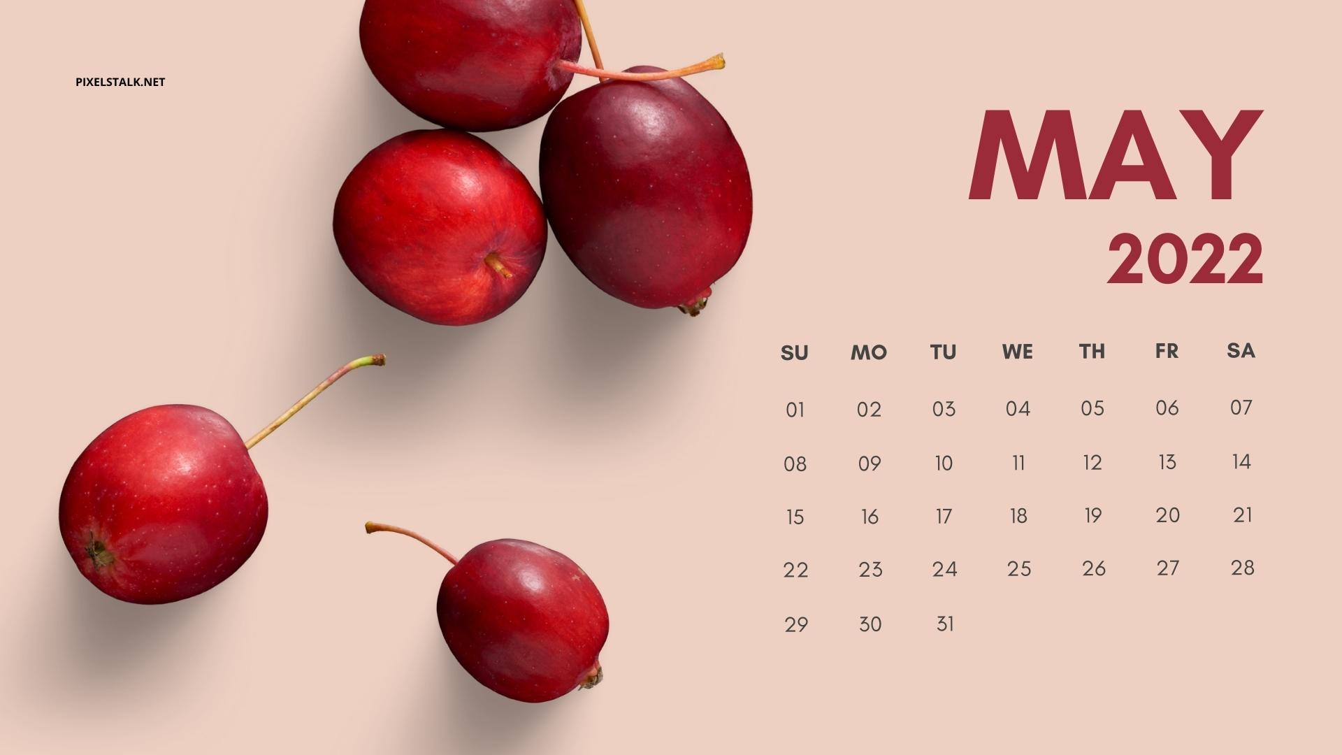 May 2022  Sunshine Desktop Calendar Free May Wallpaper