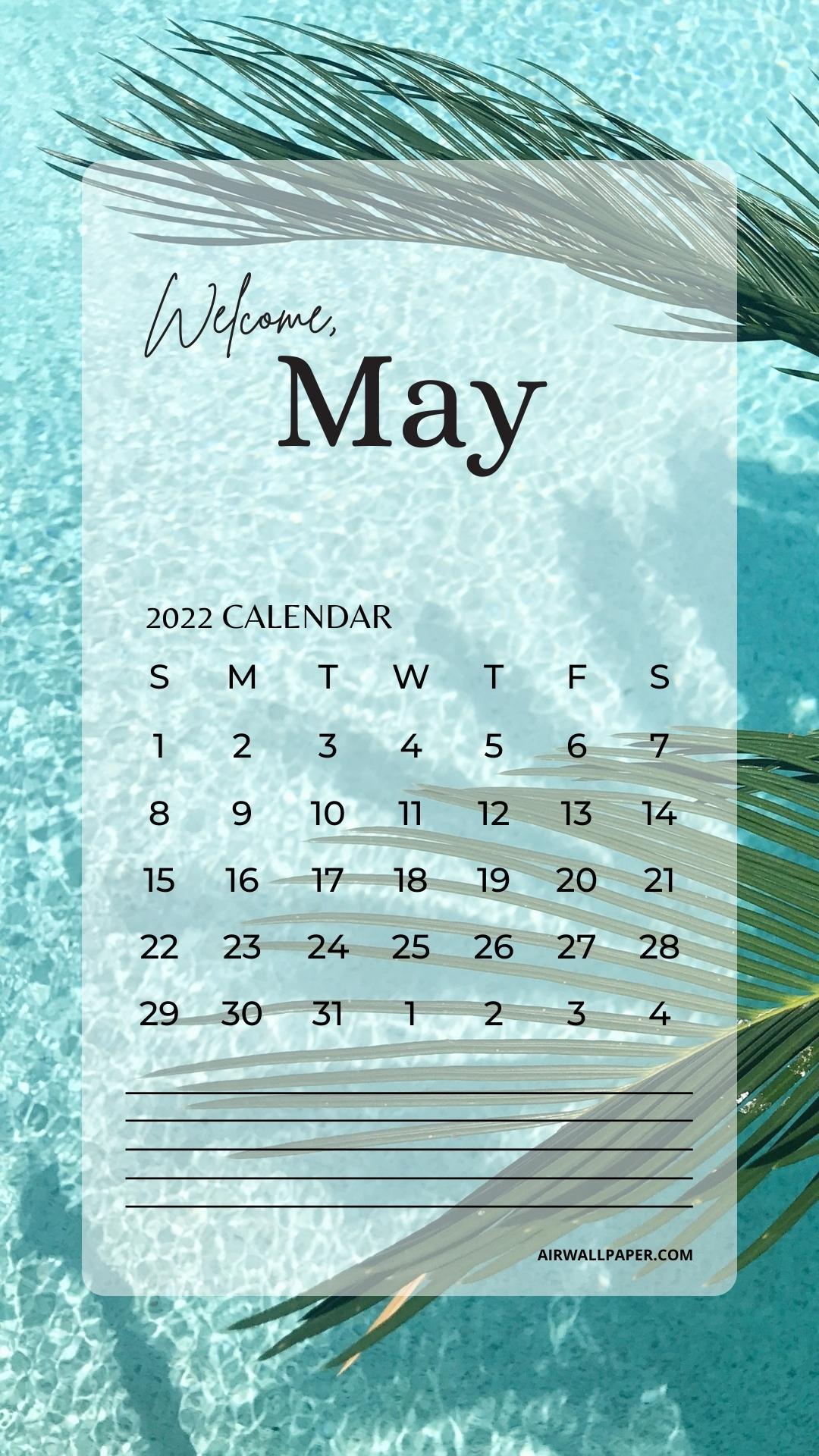 1080x1920 May Calendar iPhone Wallpaper Free Download