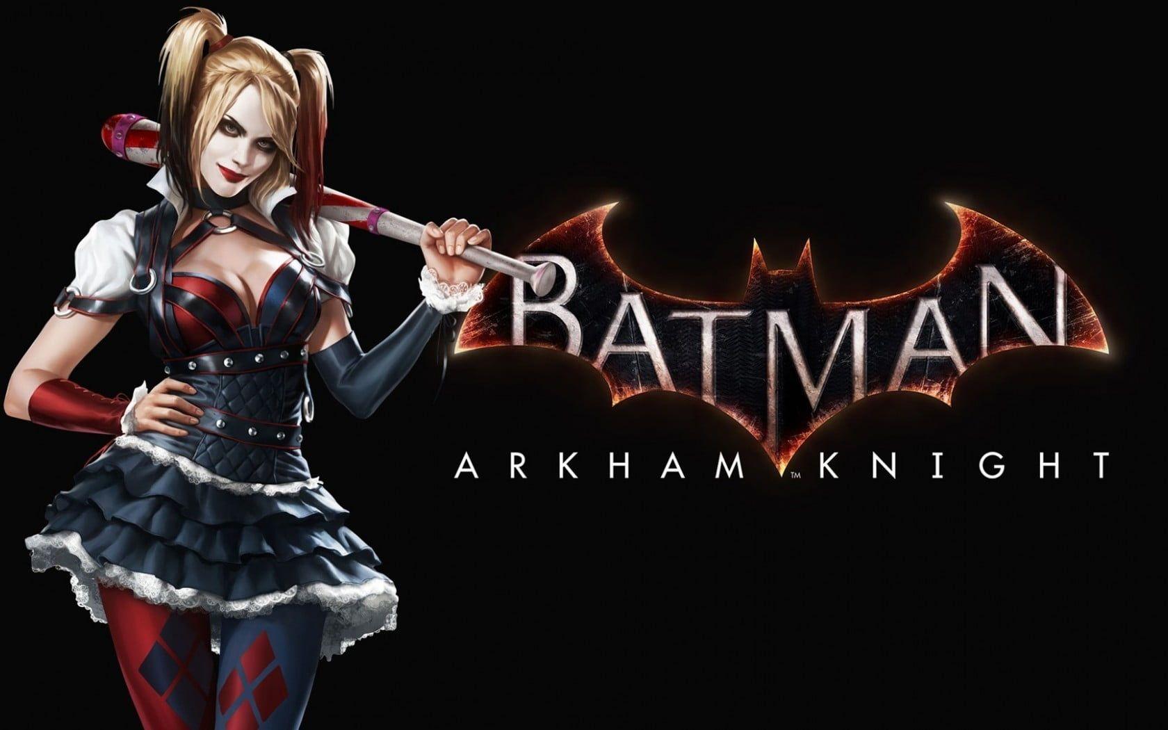 1680x1050 Batman Arkham Knight Harley Quinn digital wallpaper, Harley Quinn, Batman, Joker, DC Comics HD wallpaper