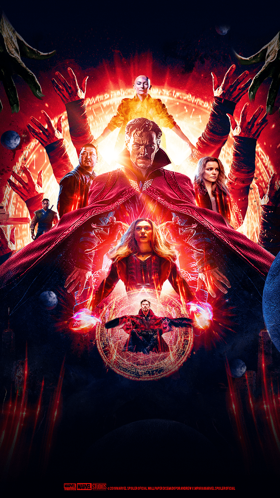 Doctor Strange In The Multiverse Of Madness Wanda Vision IPhone HD phone  wallpaper  Pxfuel