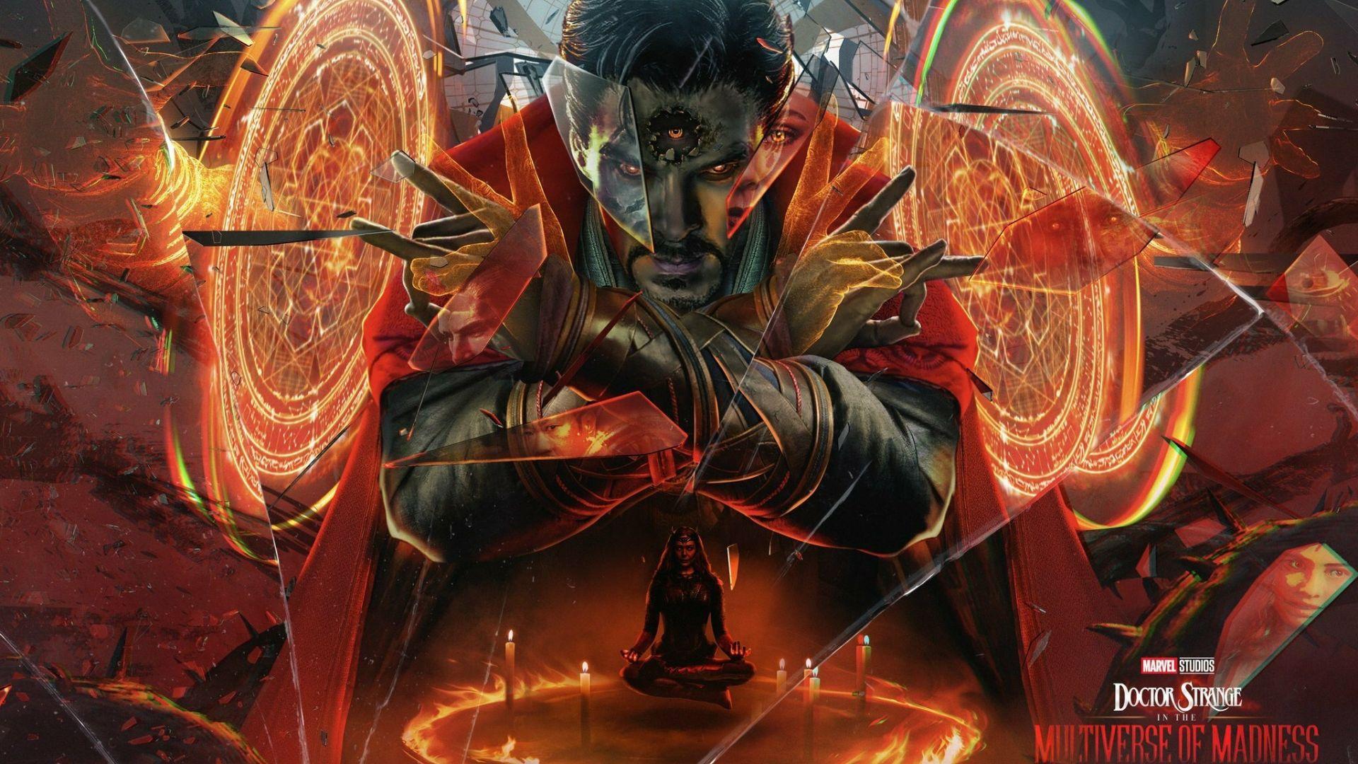 1920x1080 Desktop Wallpaper Doctor Strange In The Multiverse Of Madness, Doctor Strange And Scarlet Witch, Poster, HD Image, Picture, Background, 42b7a3
