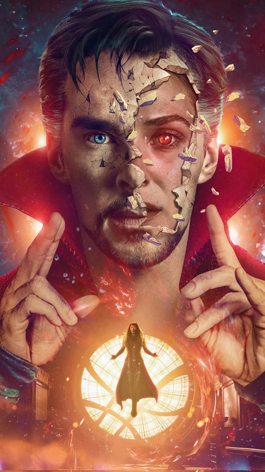 900x1600 Doctor Strange In The Multiverse Of Madness Wanda Vision IPhone Wallpaper Wallpaper : iPhone Wallpaper