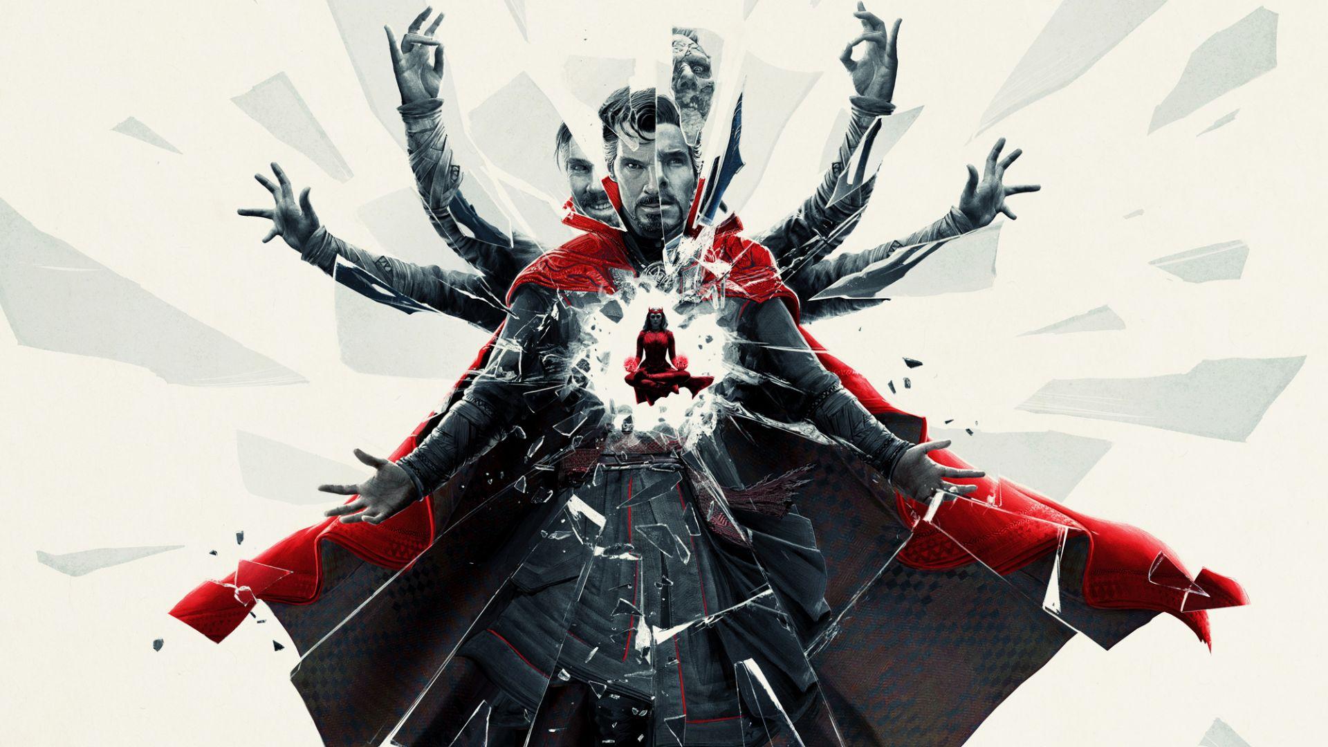 1920x1080 Desktop Wallpaper Poster, Doctor Strange In The Multiverse Of Madness, HD Image, Picture, Background, 6a400c