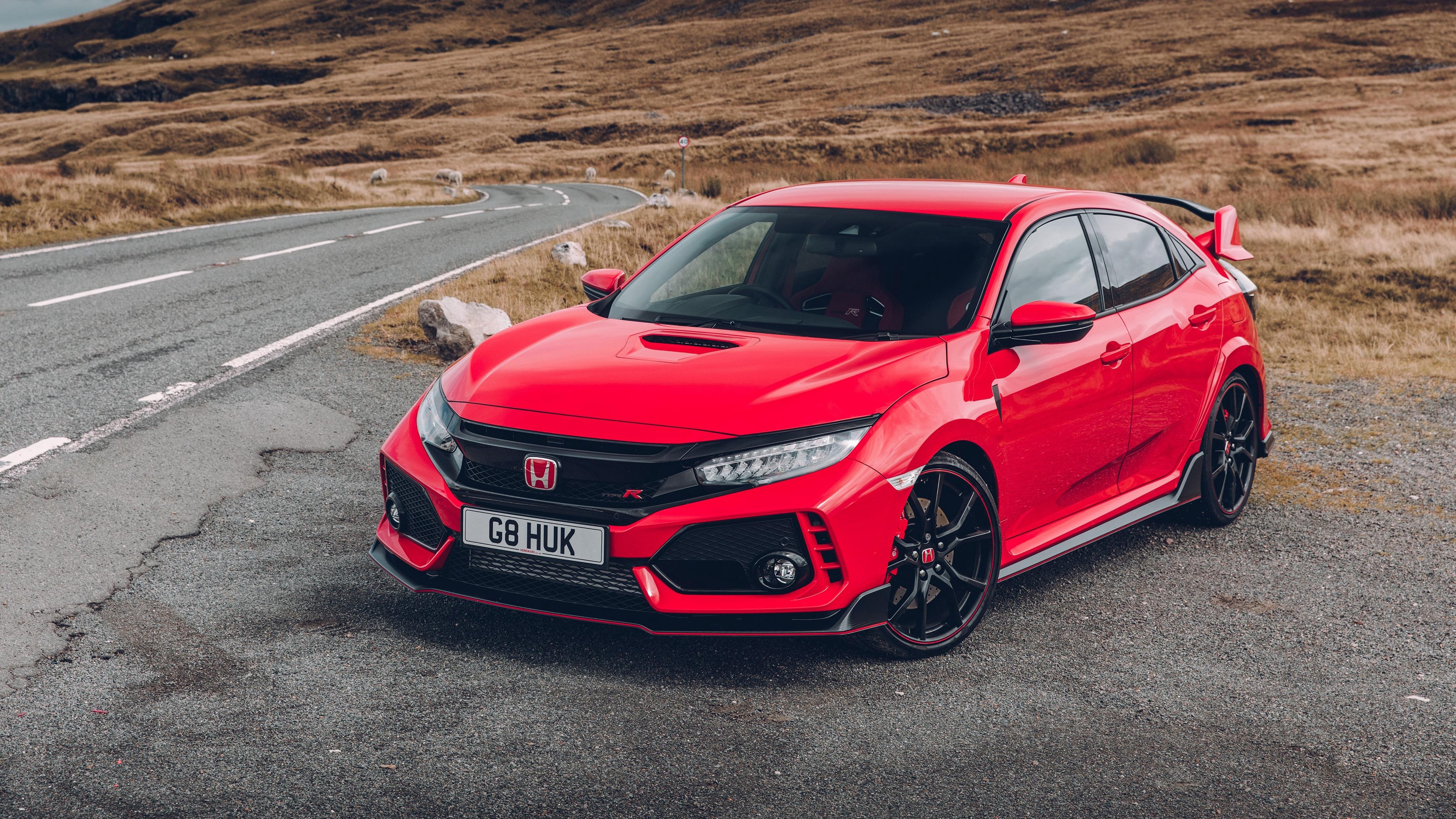 4096x2304 Honda Civic Type R Wallpaper. HD Car Wallpaper