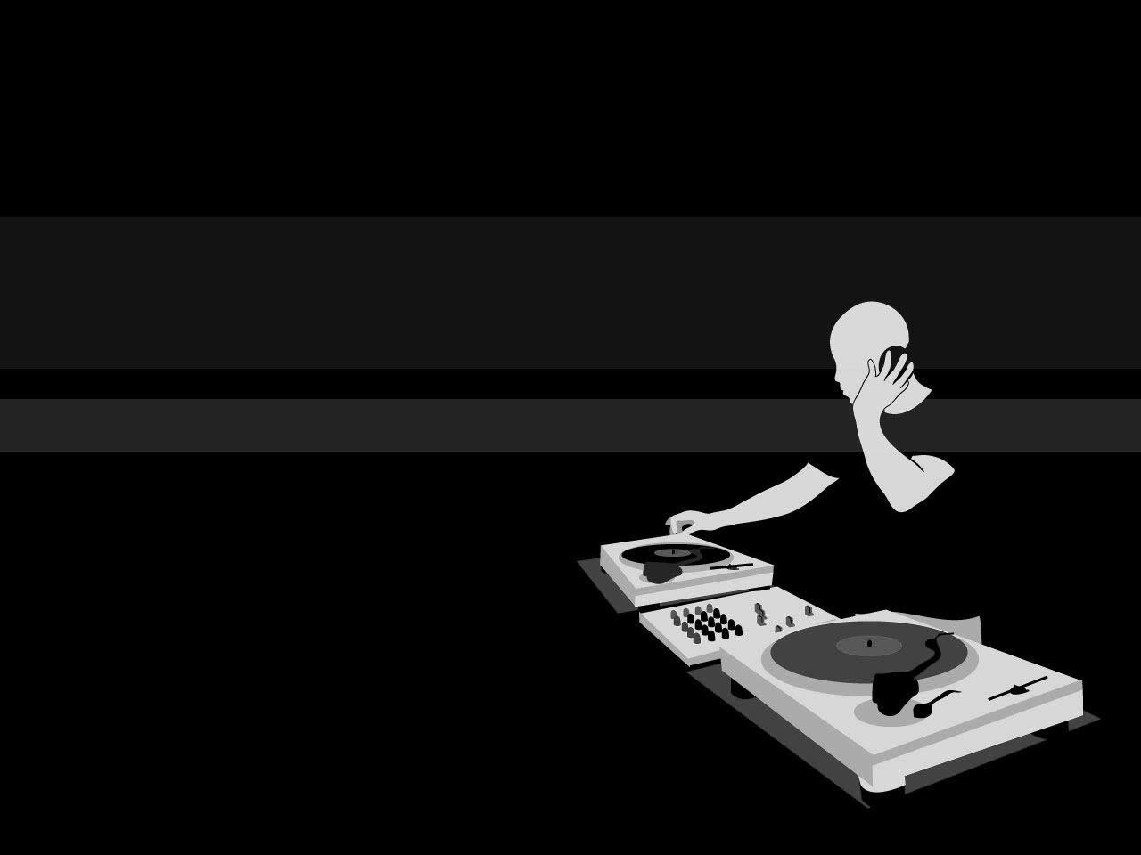 1280x960 Dj Black And White