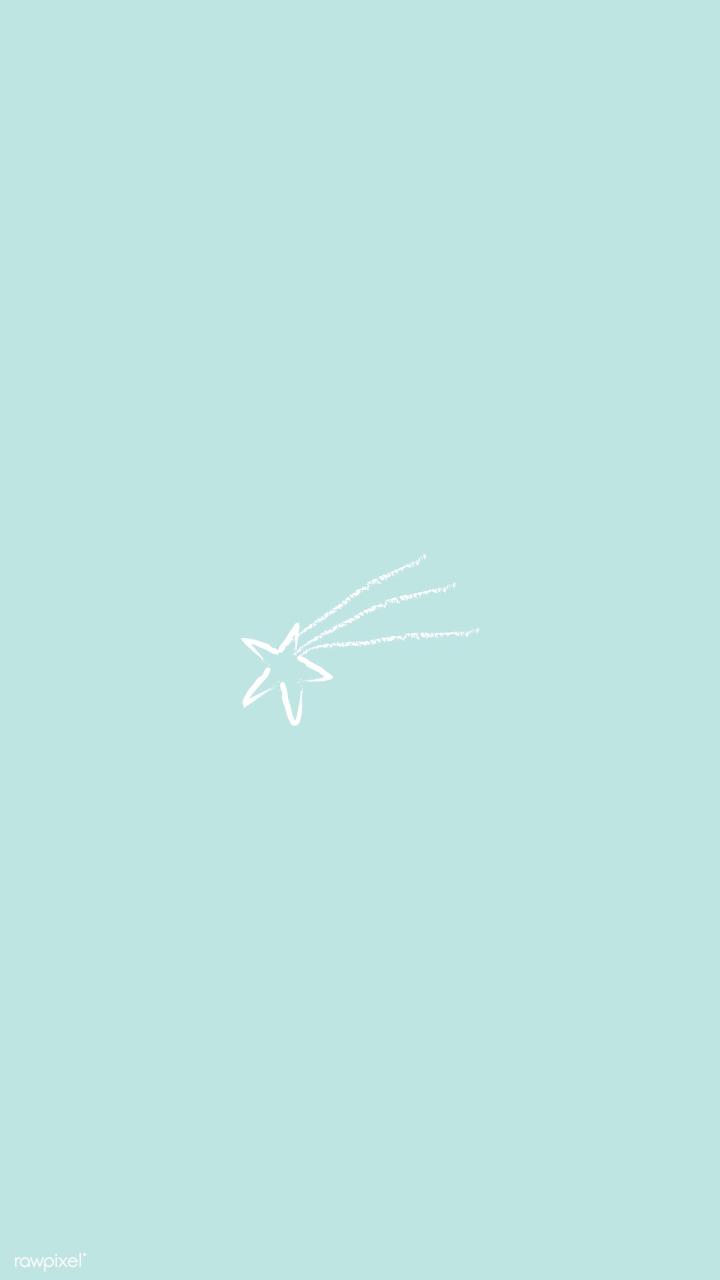 720x1280 Minimal line art galaxy mobile wallpaper design vector. Free vector for designer