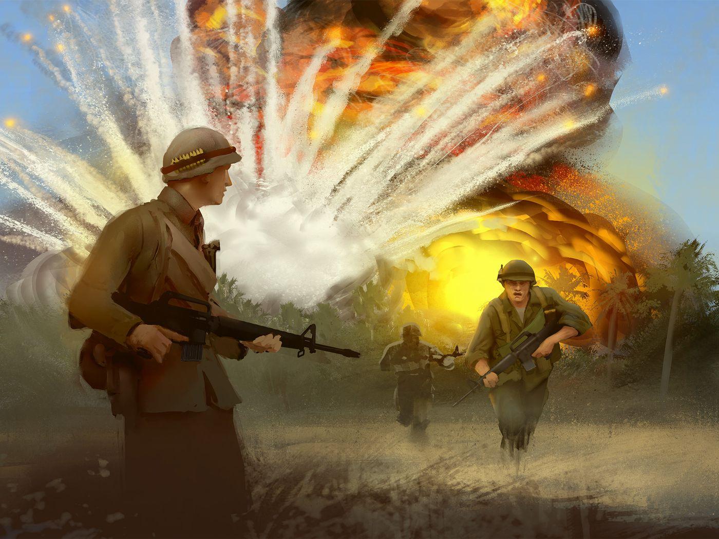 1400x1050 Purple Haze board game will explore Vietnam War combat scenarios