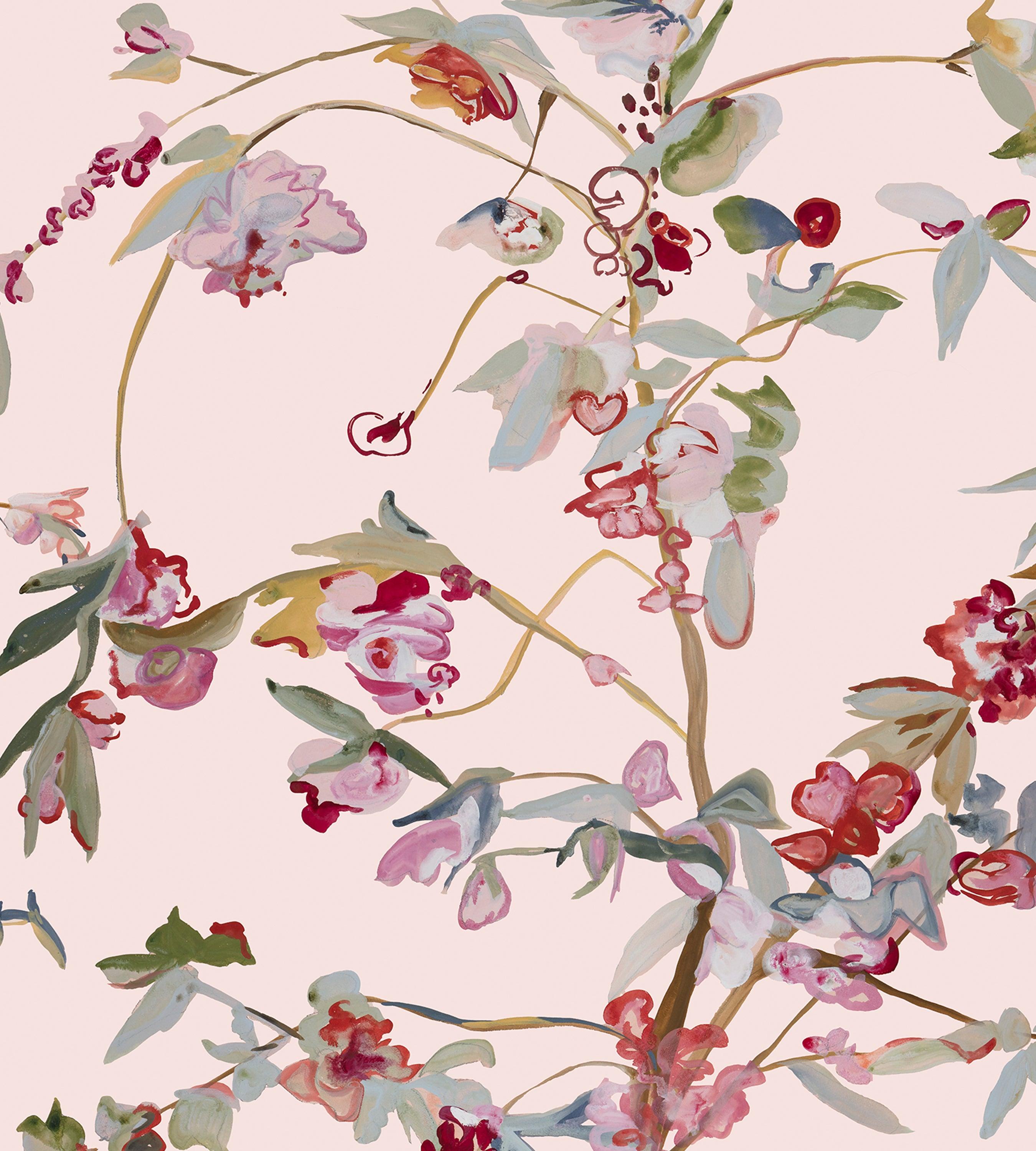2700x3000 Guinevere Pink Chinoiserie Wallpaper