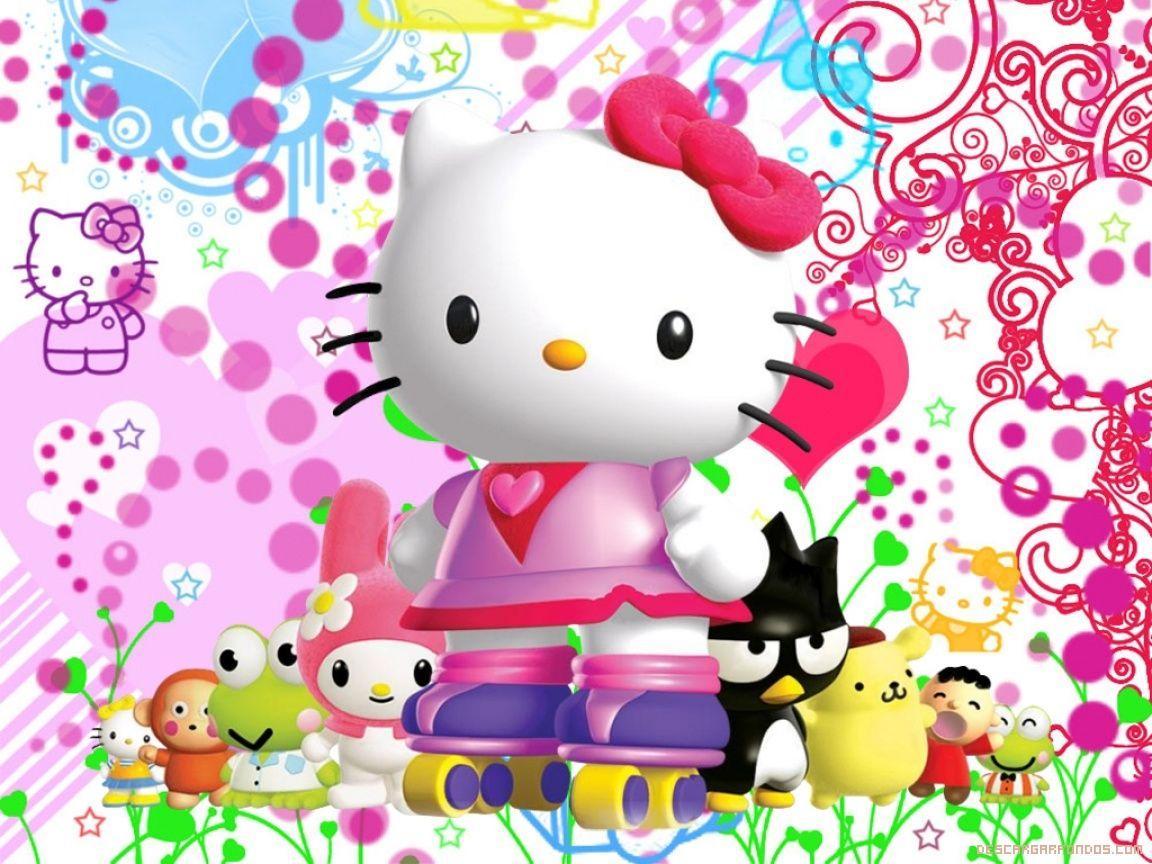 1152x864 Hello Kitty Wallpaper Bergerak