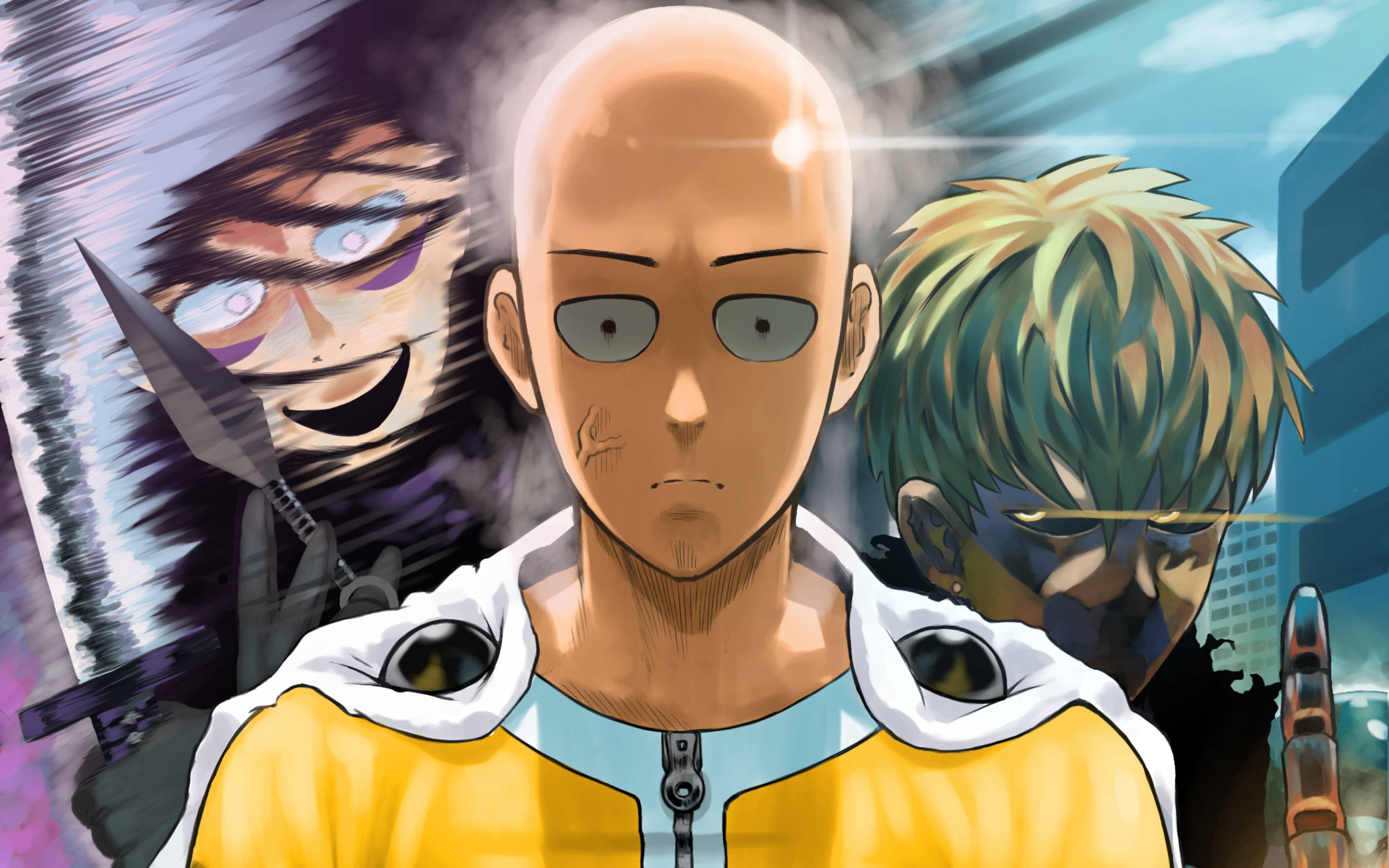 2880x1800 Saitama Cool HD One Punch Man Macbook Pro Retina Wallpaper, HD Anime 4K Wallpaper, Image, Photo And Background