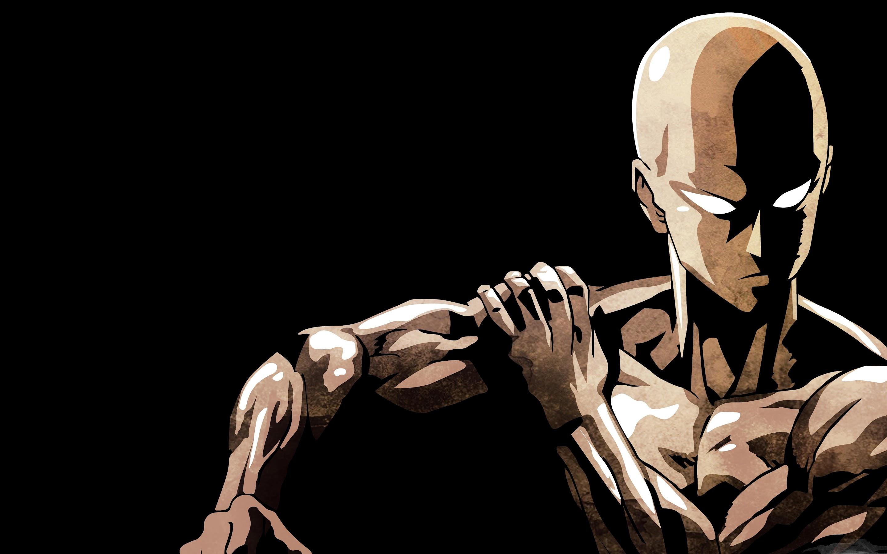 2880x1800 Saitama One Punch Man 8K Wallpaper