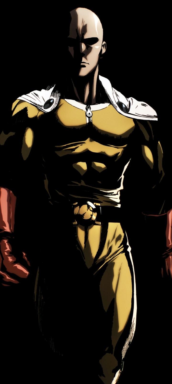 720x1600 One Punch Man Wallpaper