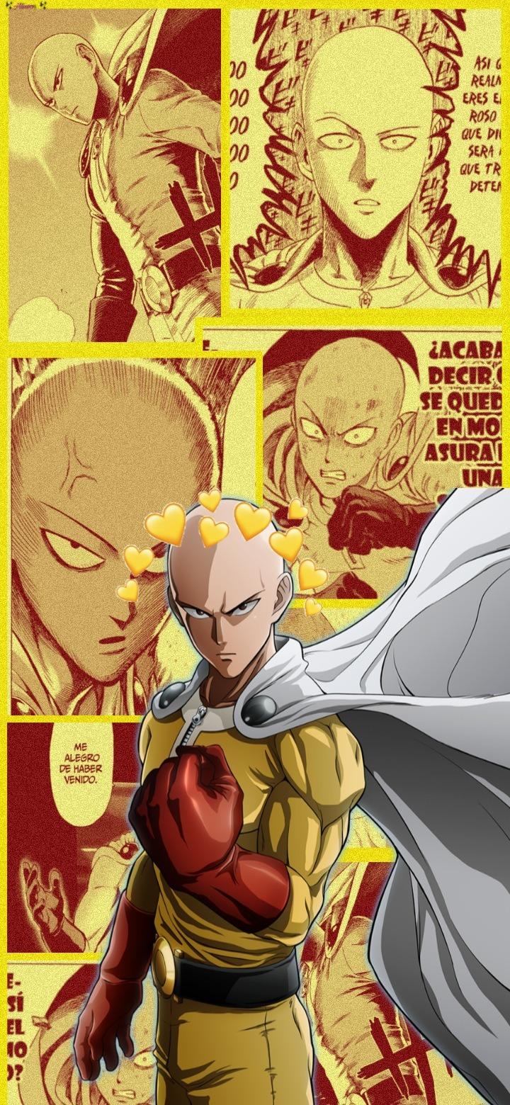 720x1560 saitama wallpaper