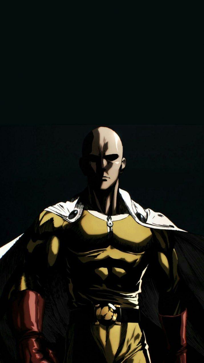 715x1271 Saitama Wallpaper