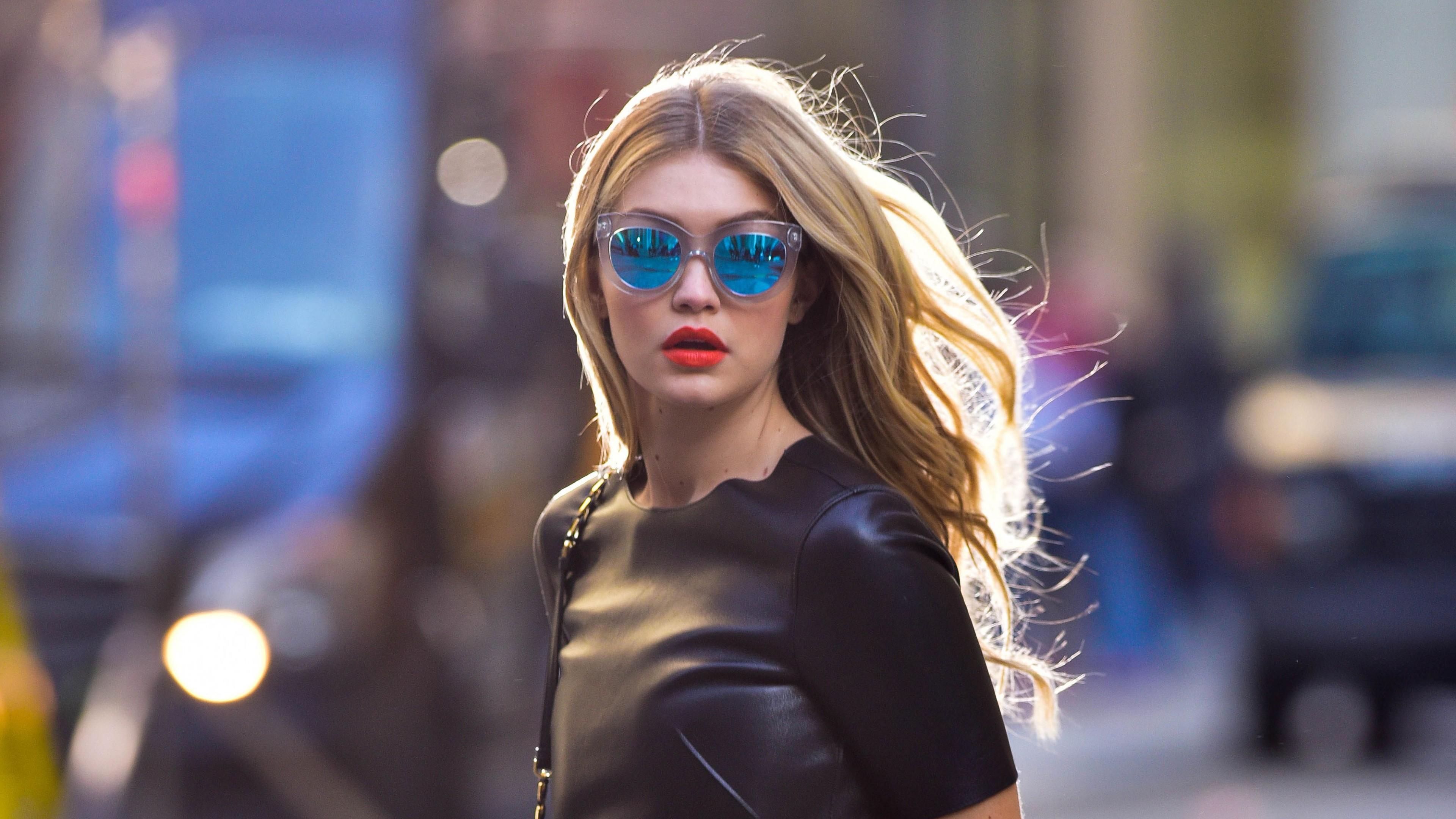 3840x2160 Wallpaper Gigi Hadid, beauty, blonde, 4k, Celebrities