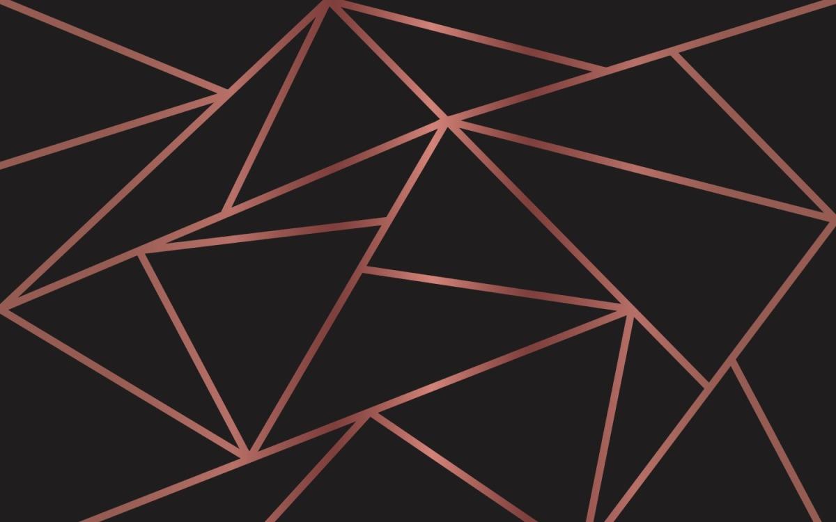1200x750 Modern geometric wallpaper black and gold background