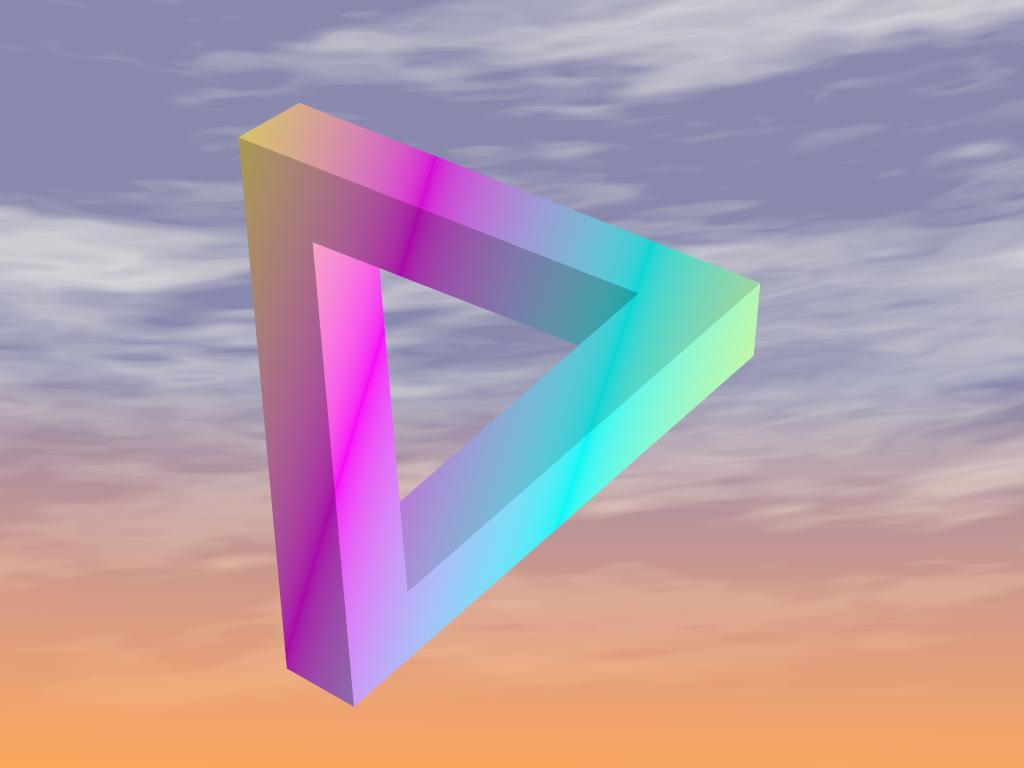 1024x768 Raytracing art of Ville Saari