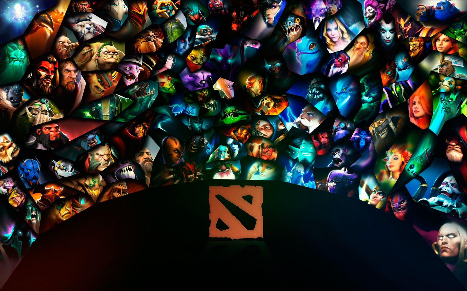 1920x1200 Dota 2 All Heroes Wallpaper HD