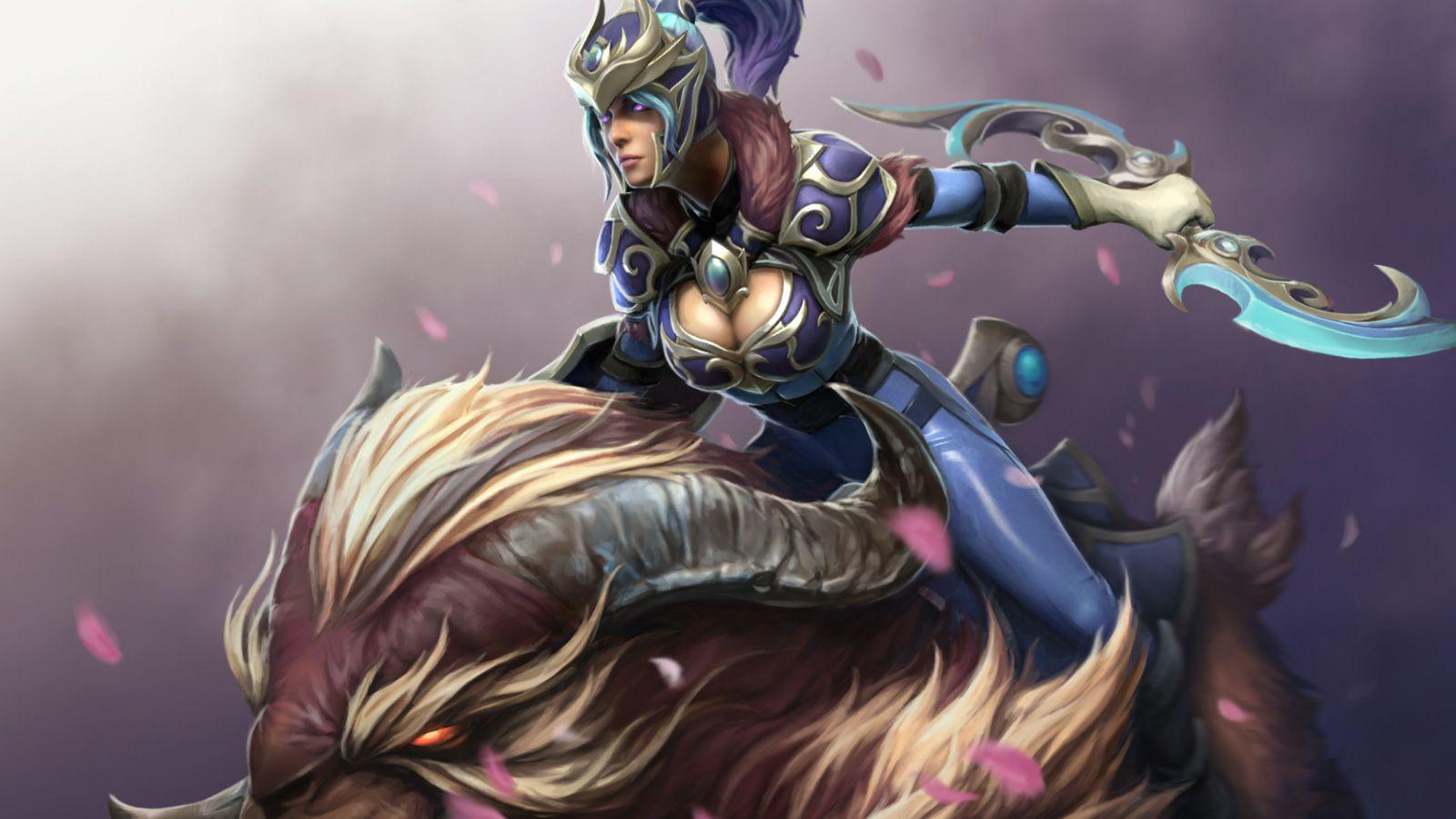 1600x900 Luna Dota Wallpaper