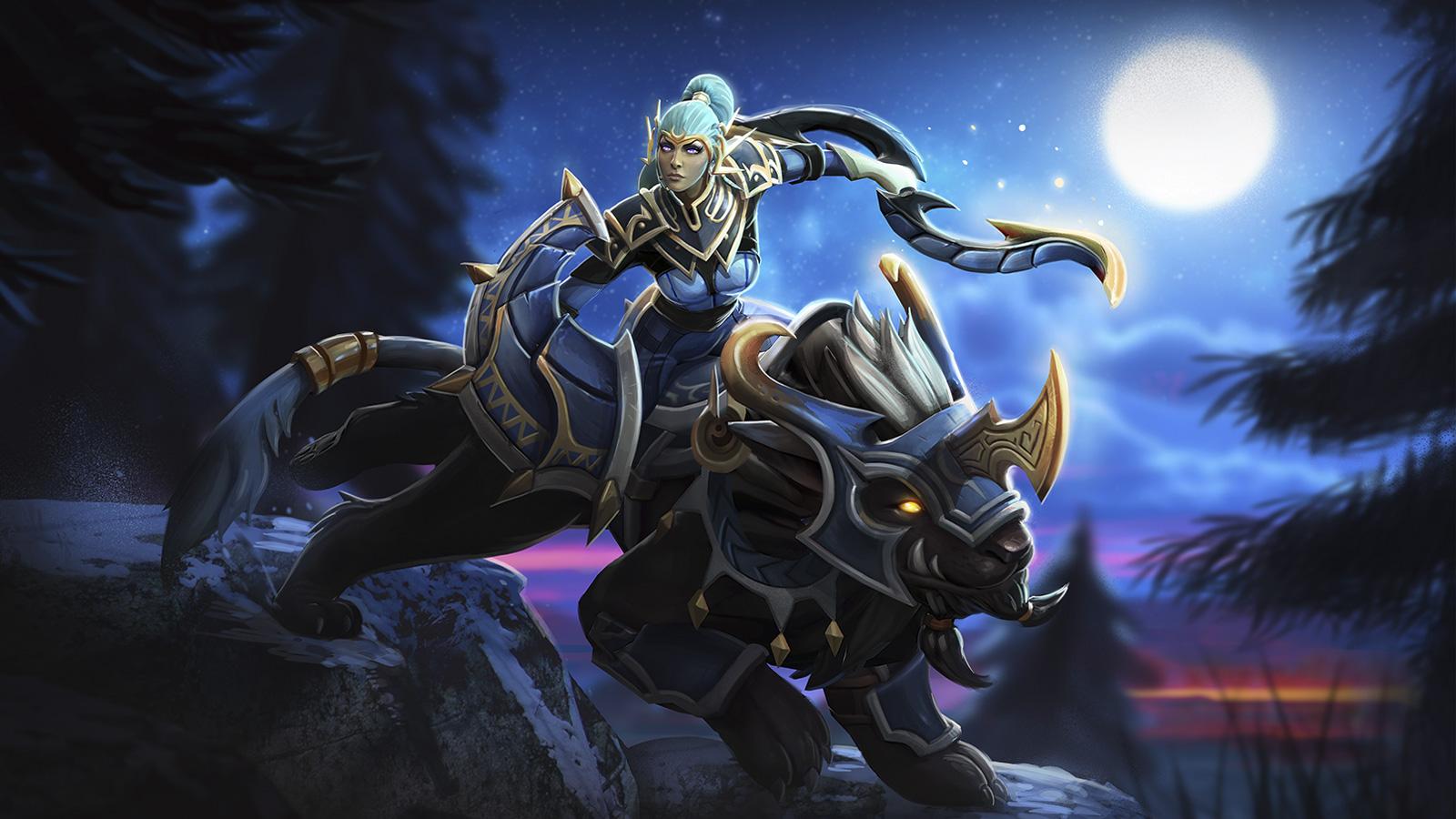 1600x900 Luna Dota 2 Wallpaper, Fondo, Loading Screen