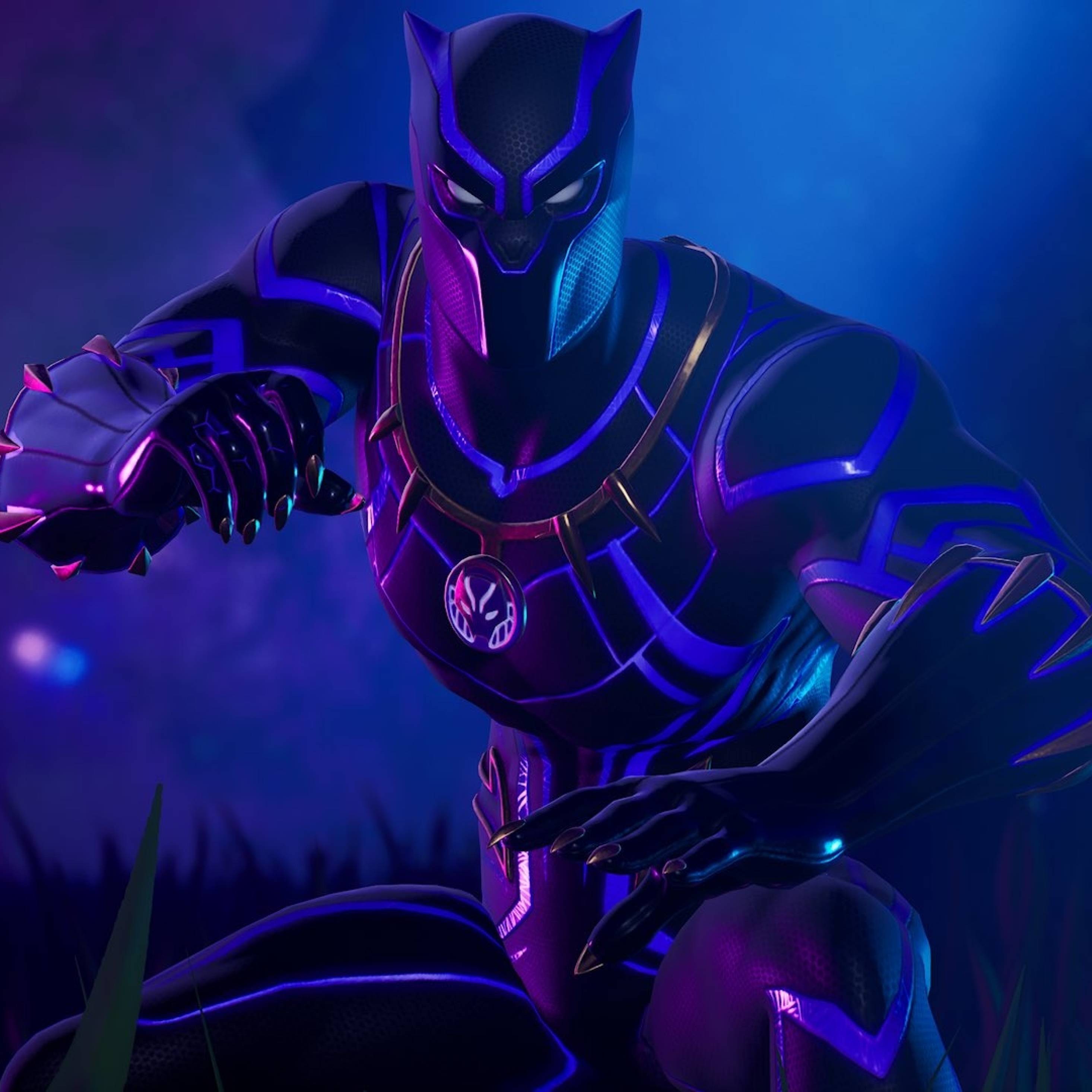 2932x2932 Fortnite Black Panther iPad Pro Retina Display Wallpaper, HD Games 4K Wallpaper, Image, Photo and Background
