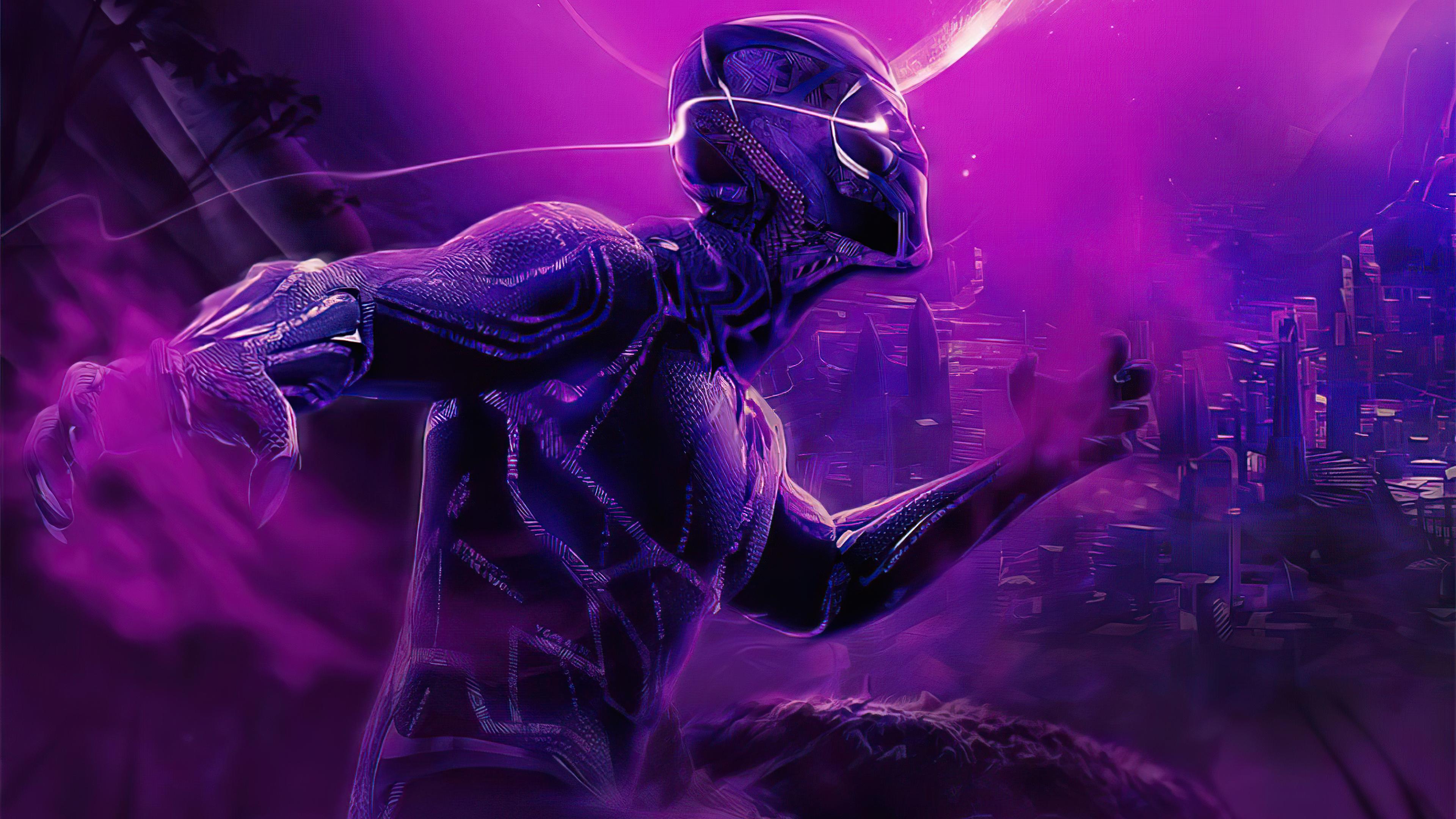 3840x2160 Black Panther Wallpaper 4k Ultra HD
