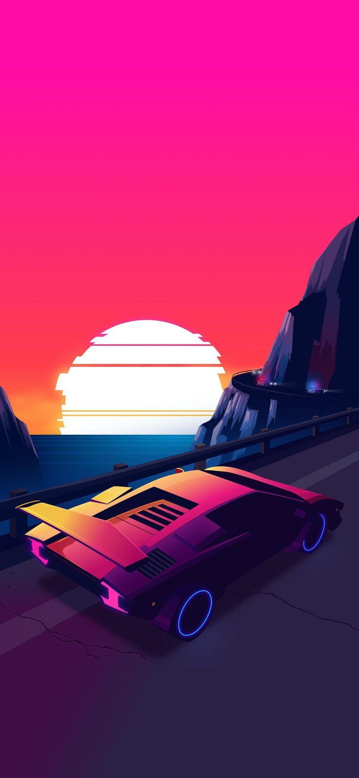 736x1593 Drive into the sunset. Phone wallpaper, Cool wallpaper for phones, Inspirational phone wallpaper