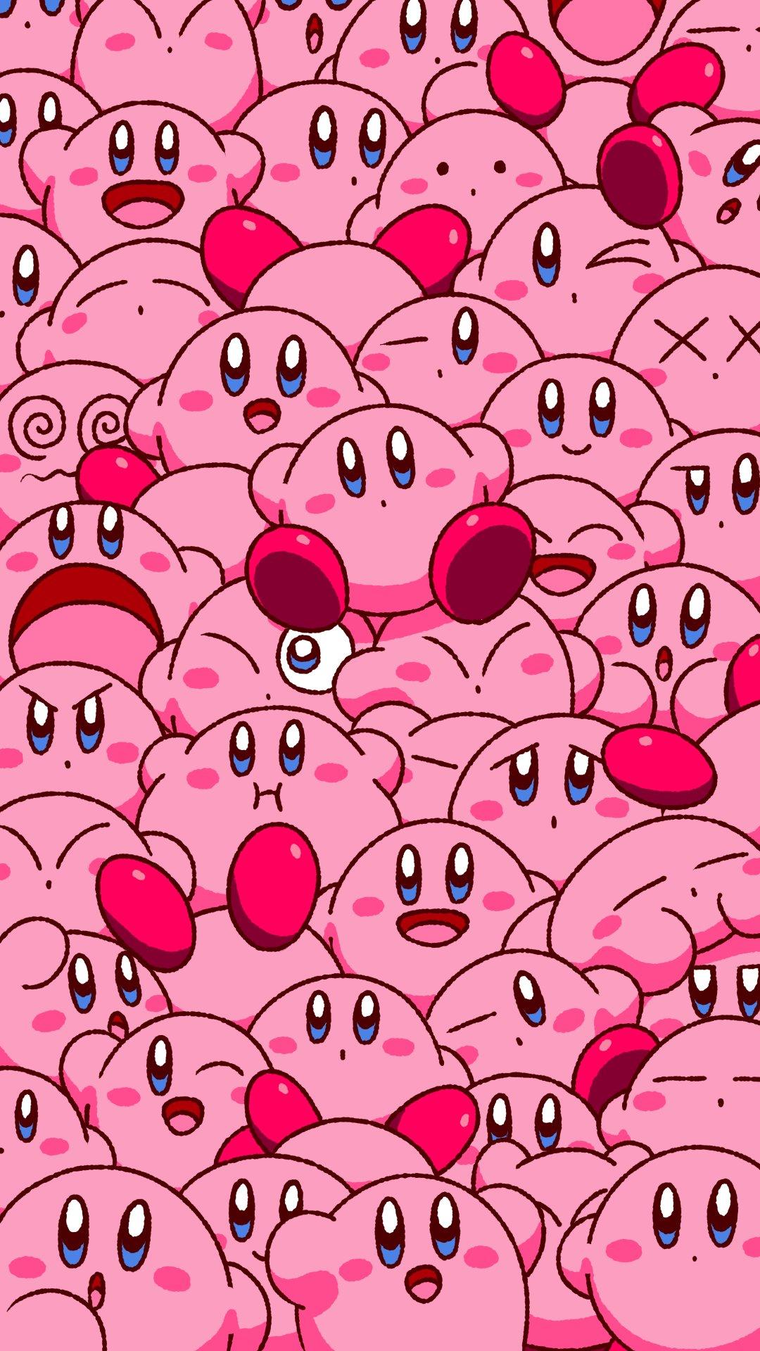 1080x1920 kirby (kirby) drawn