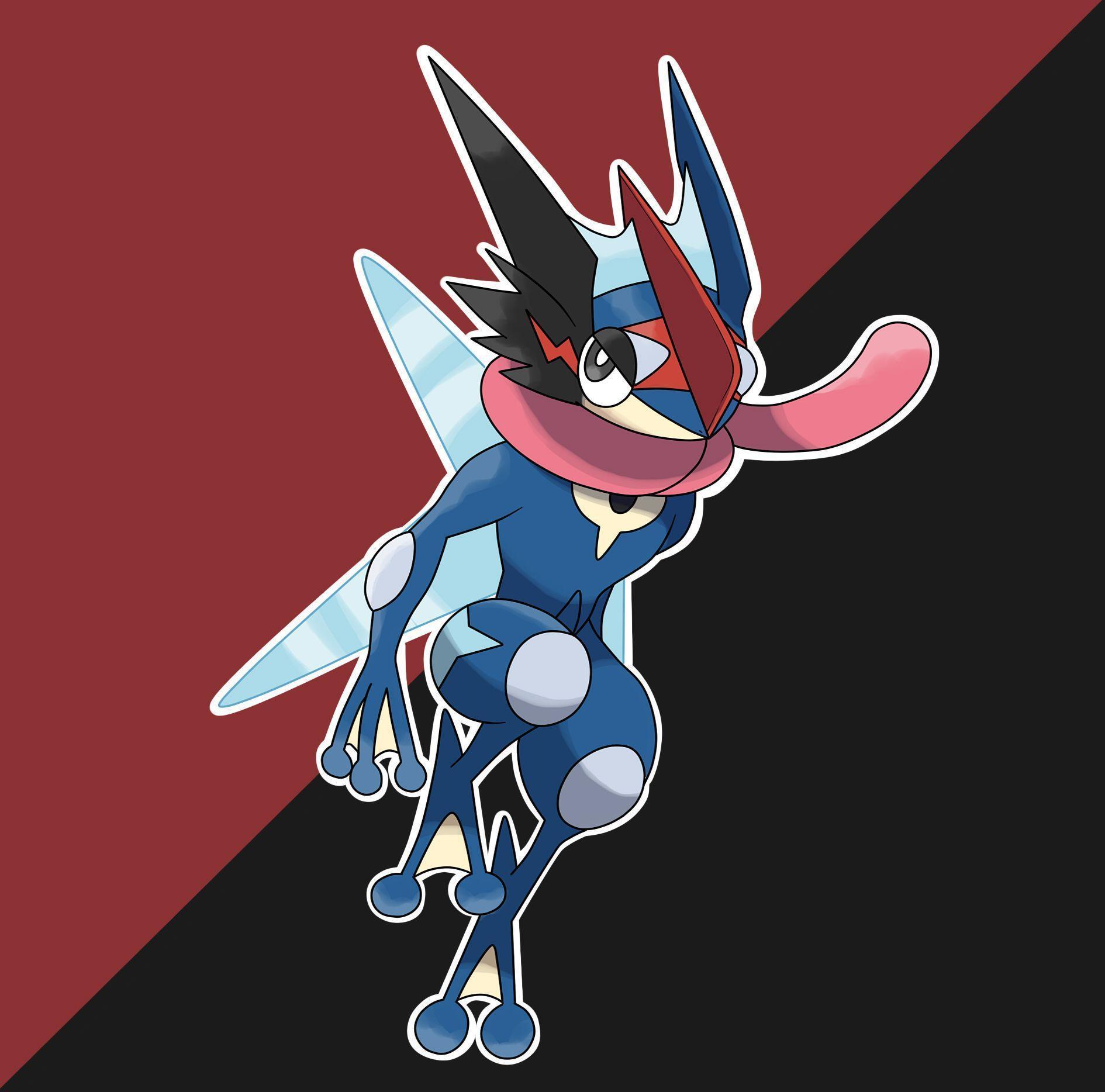 1890x1868 Ash Greninja Wallpaper