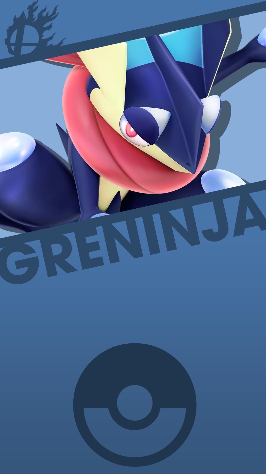 1080x1920 Phone Wallpaper by MrThatKidAlex24 Greninja Smash Bros. Phone Wallpaper