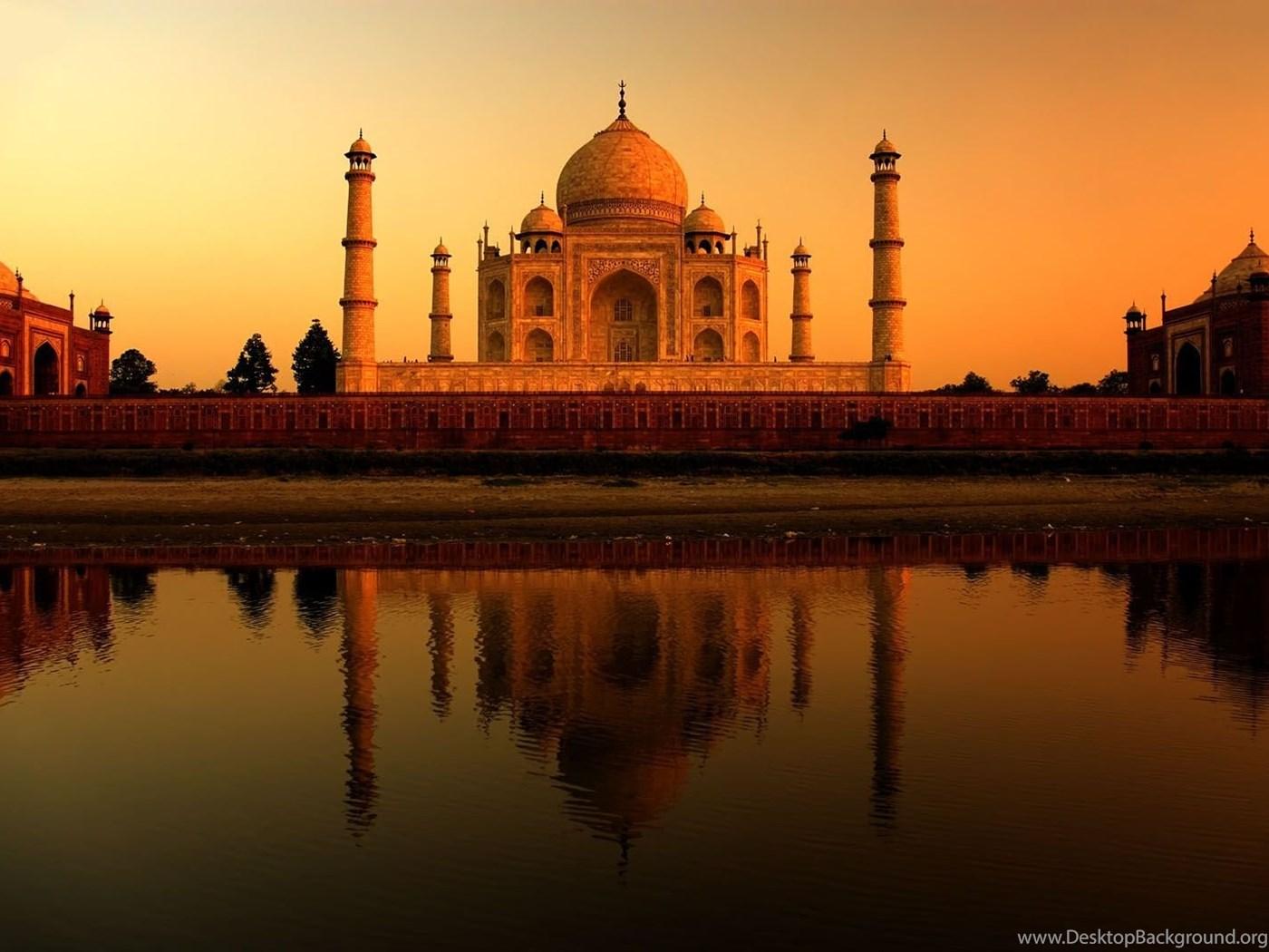 Taj Mahal Sunset Wallpapers - Top Free Taj Mahal Sunset Backgrounds ...