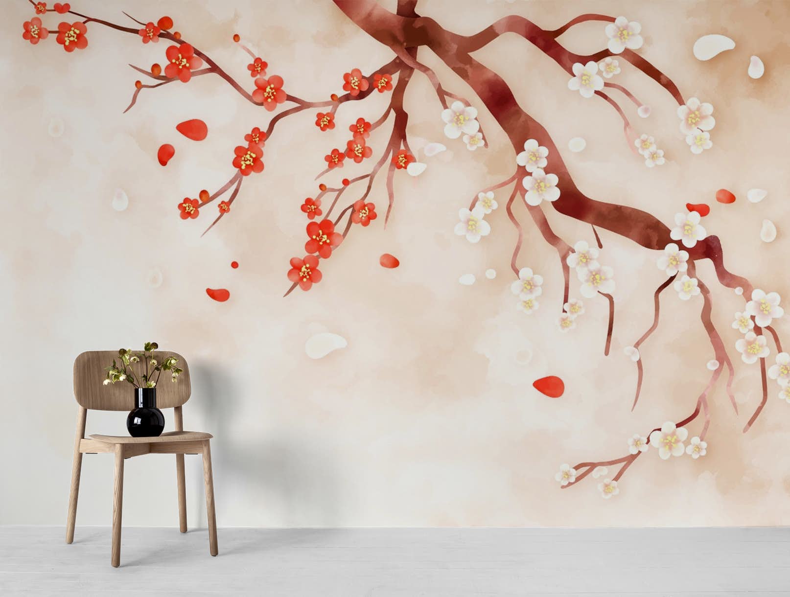 1614x1220 Buy Beautiful Plum Blossom wallpaper