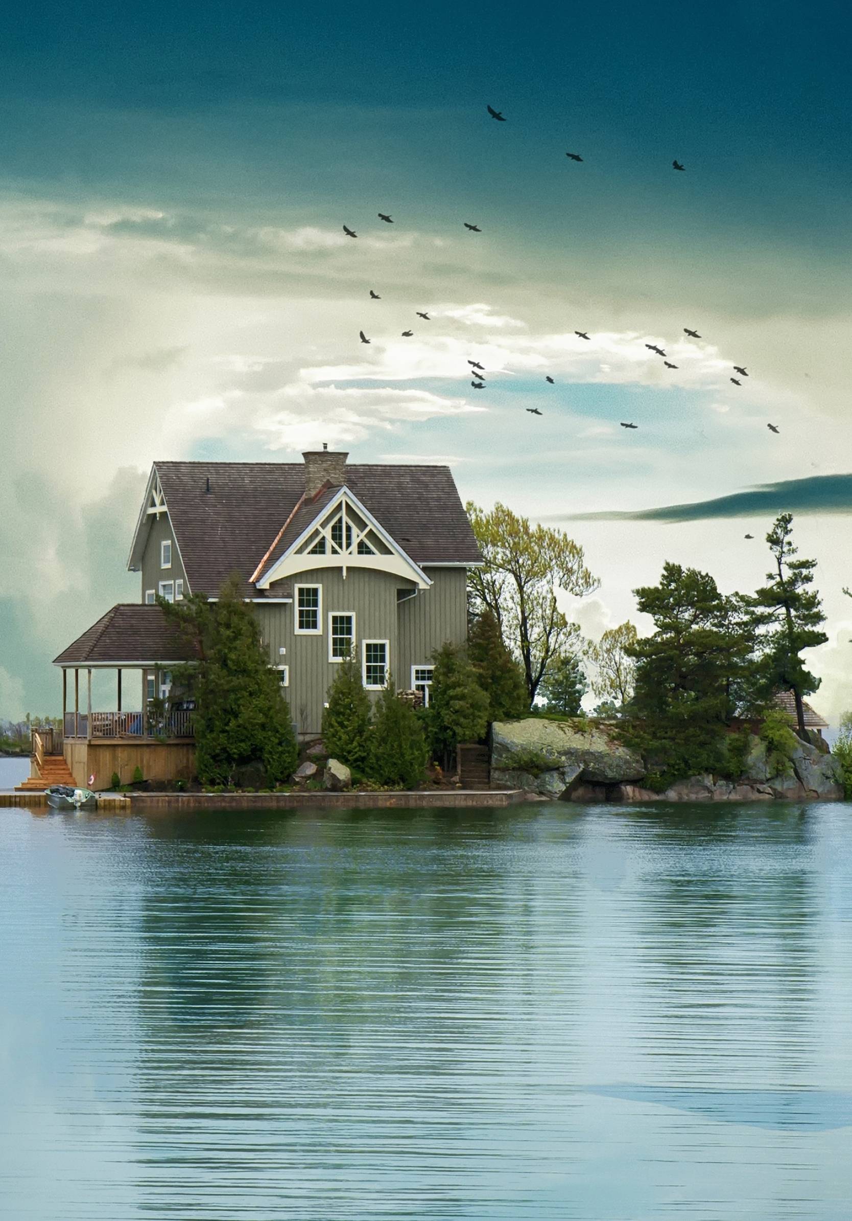1668x2388 Ocean Beach House 4K 1668x2388 Resolution Wallpaper, HD Other 4K Wallpaper, Image, Photo and Background