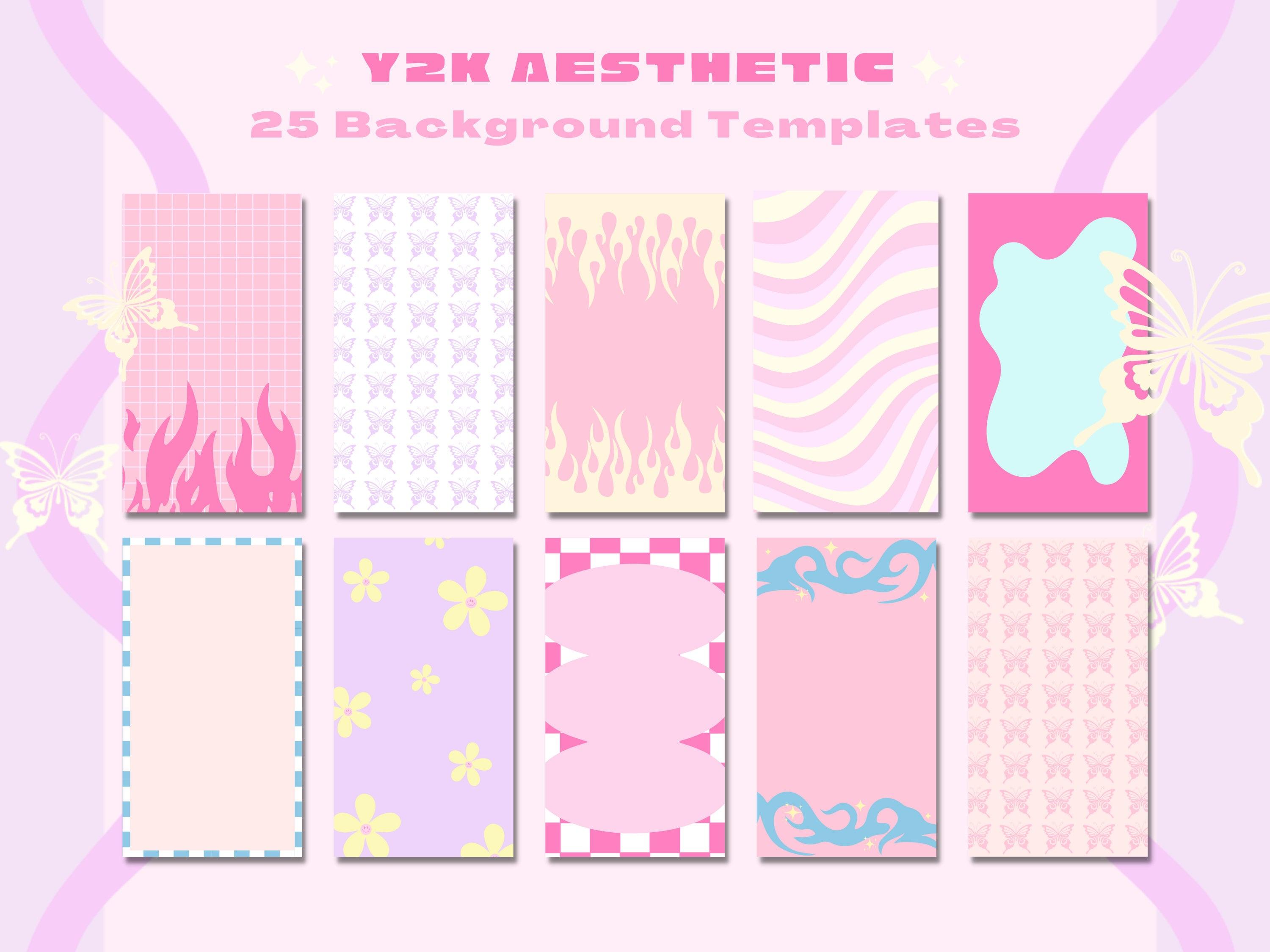 3000x2250 Y2K Aesthetic Background Templates Trendy Phone Wallpaper