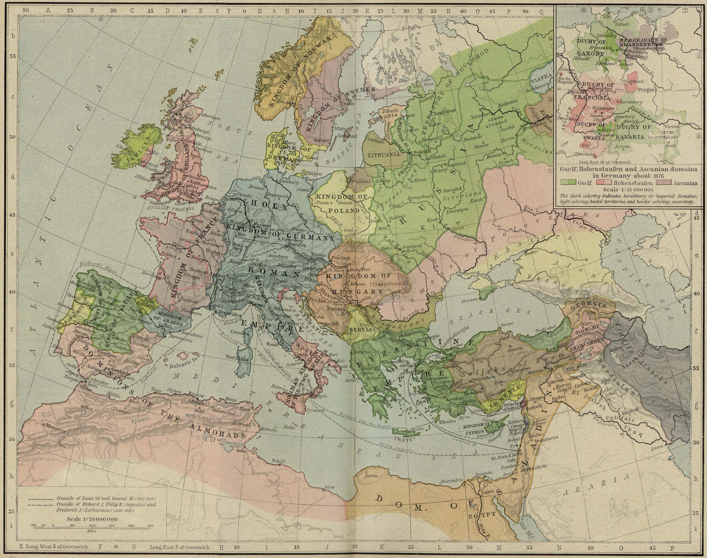 2293x1810 Map of Europe Wallpaper