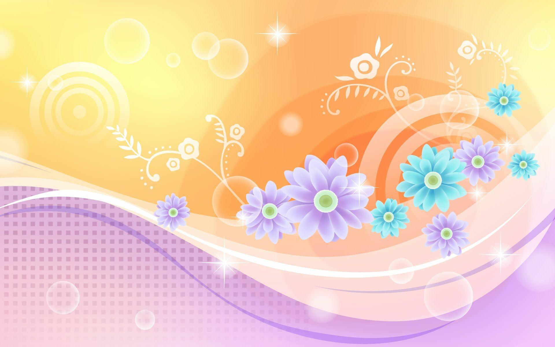 1920x1200 Abstract Floral Wallpaper: HD, 4K, 5K for PC and Mobile. Download free image for iPhone, Android