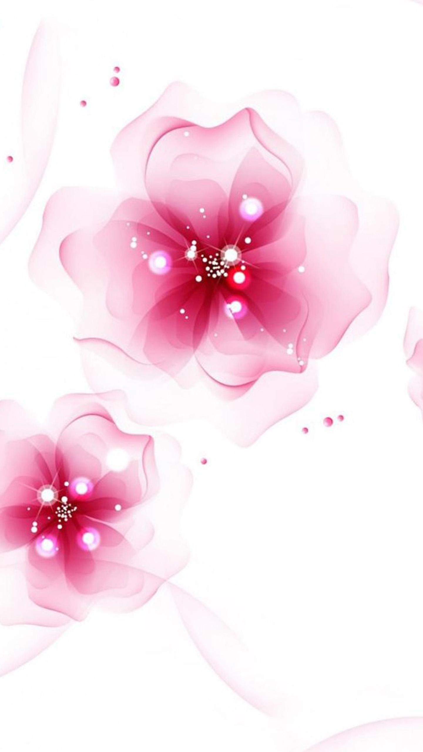 1440x2560 Abstract flowers wallpaper for galaxy