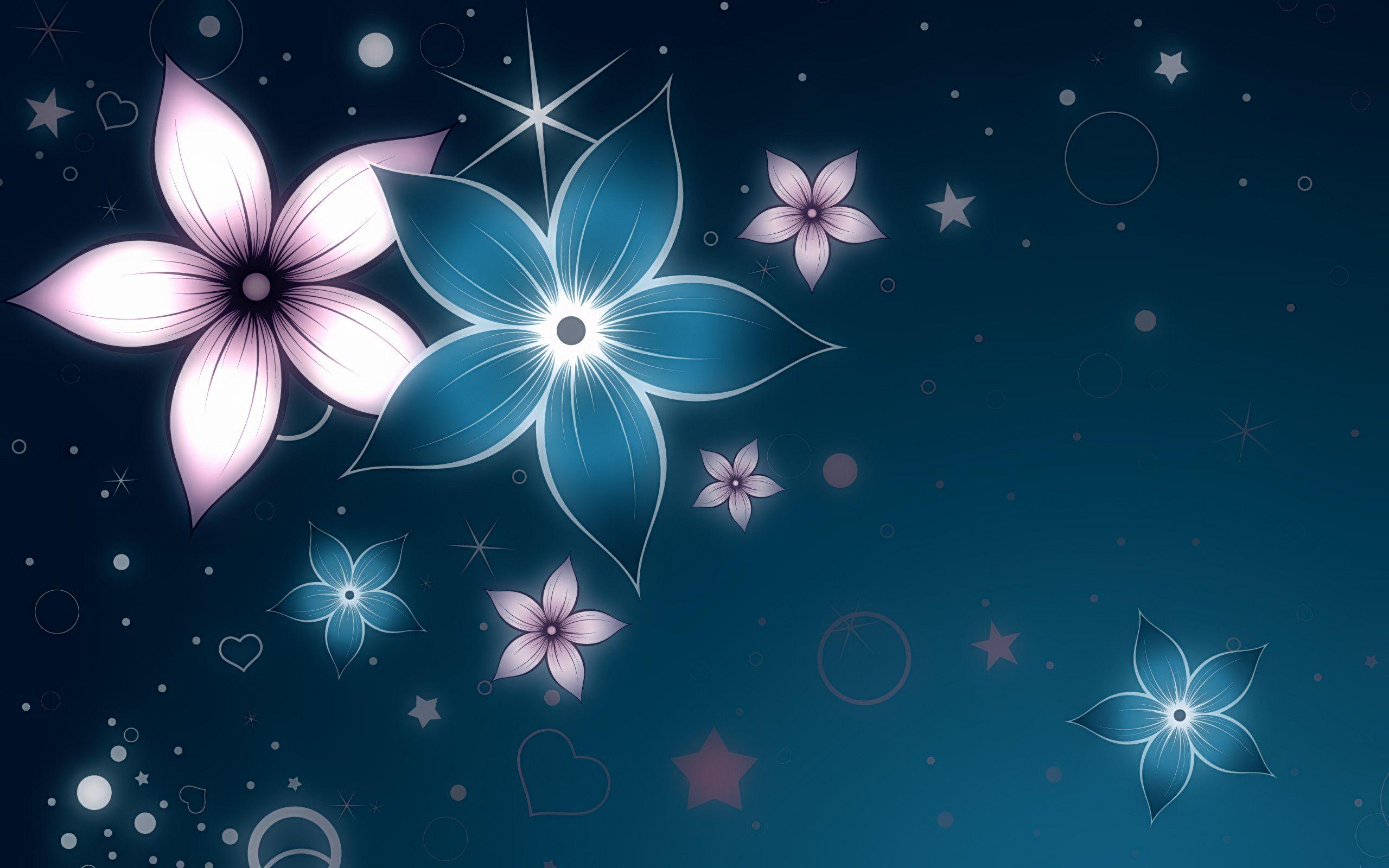 2560x1600 Flower Art Wallpaper