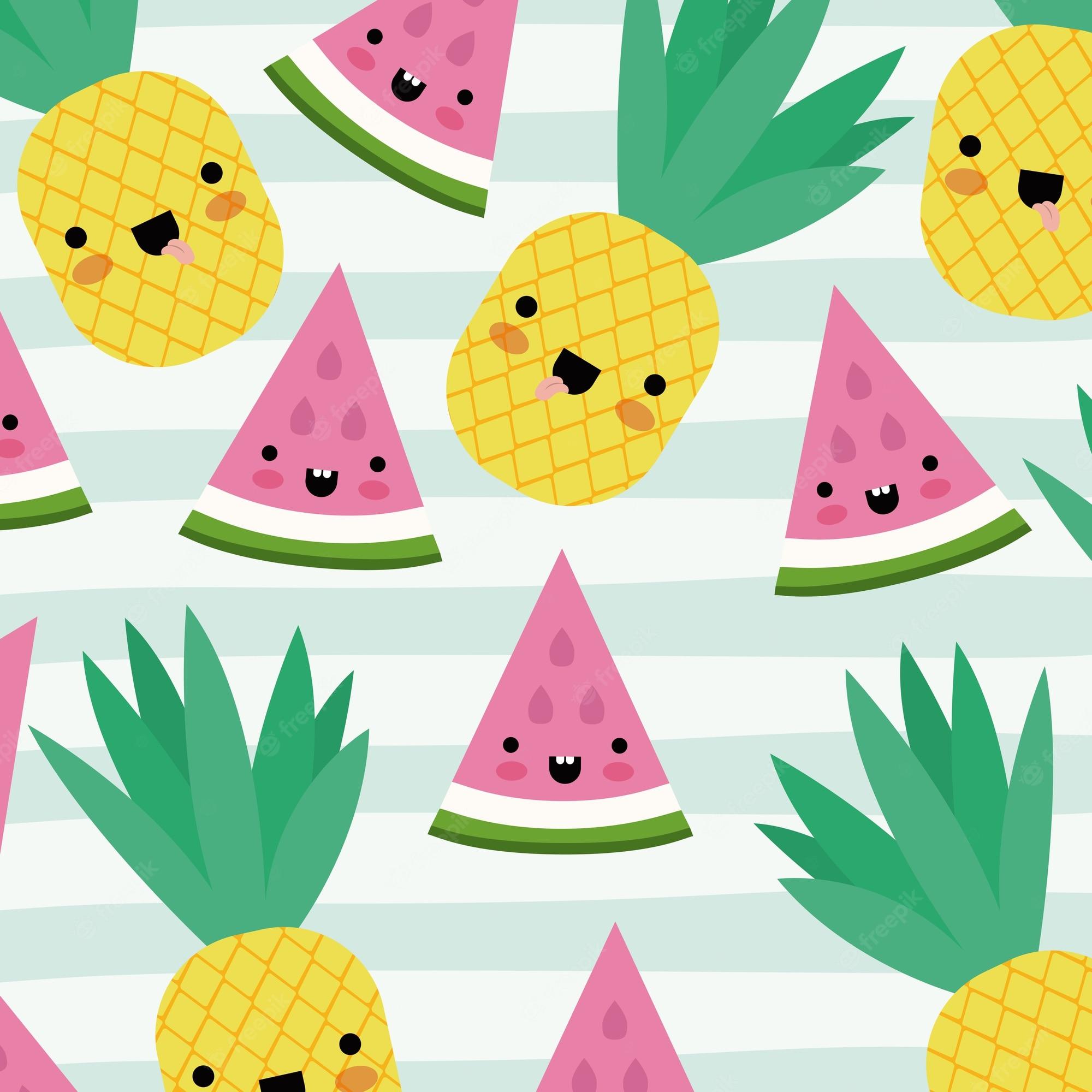 Cute Kawaii Pineapple Wallpapers - Top Free Cute Kawaii Pineapple ...