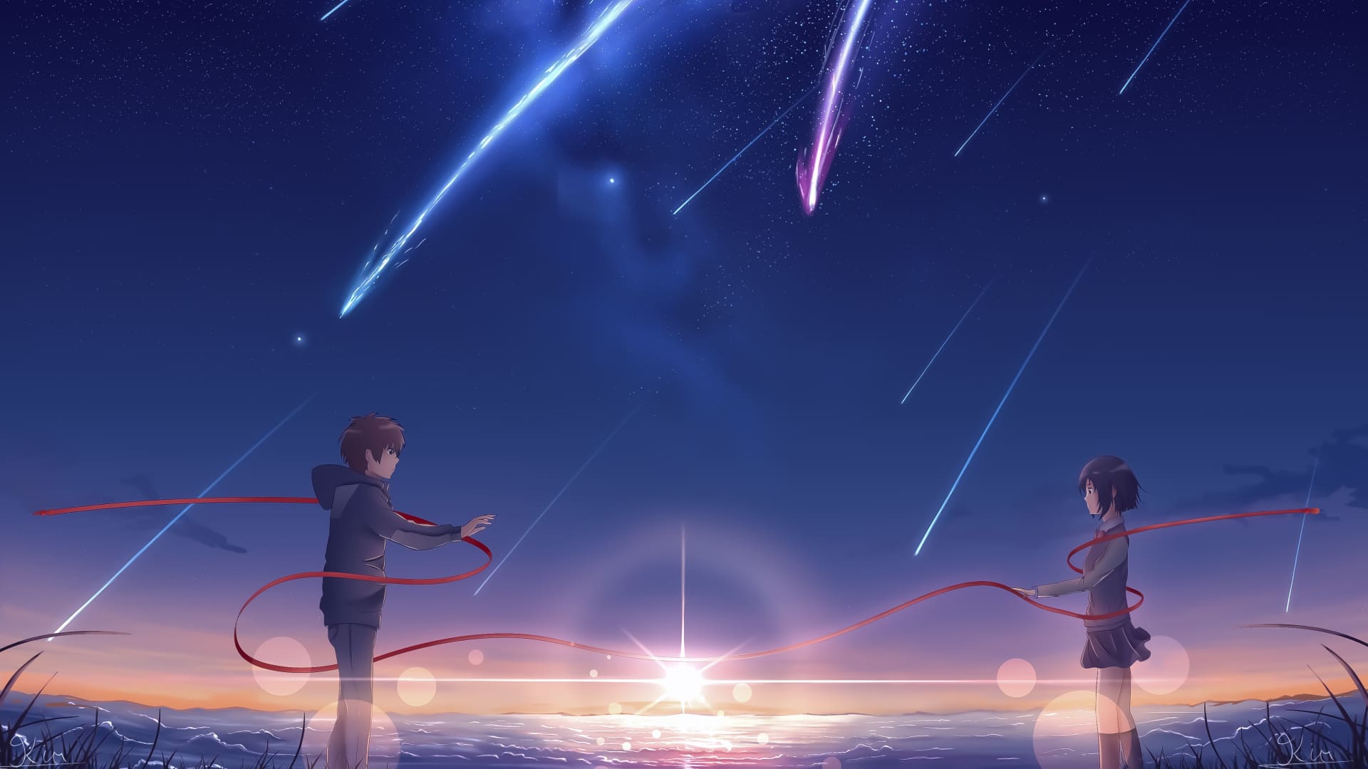 1920x1080 Your Name Wallpaper:k Kimi no Na wa Background [ HD ]