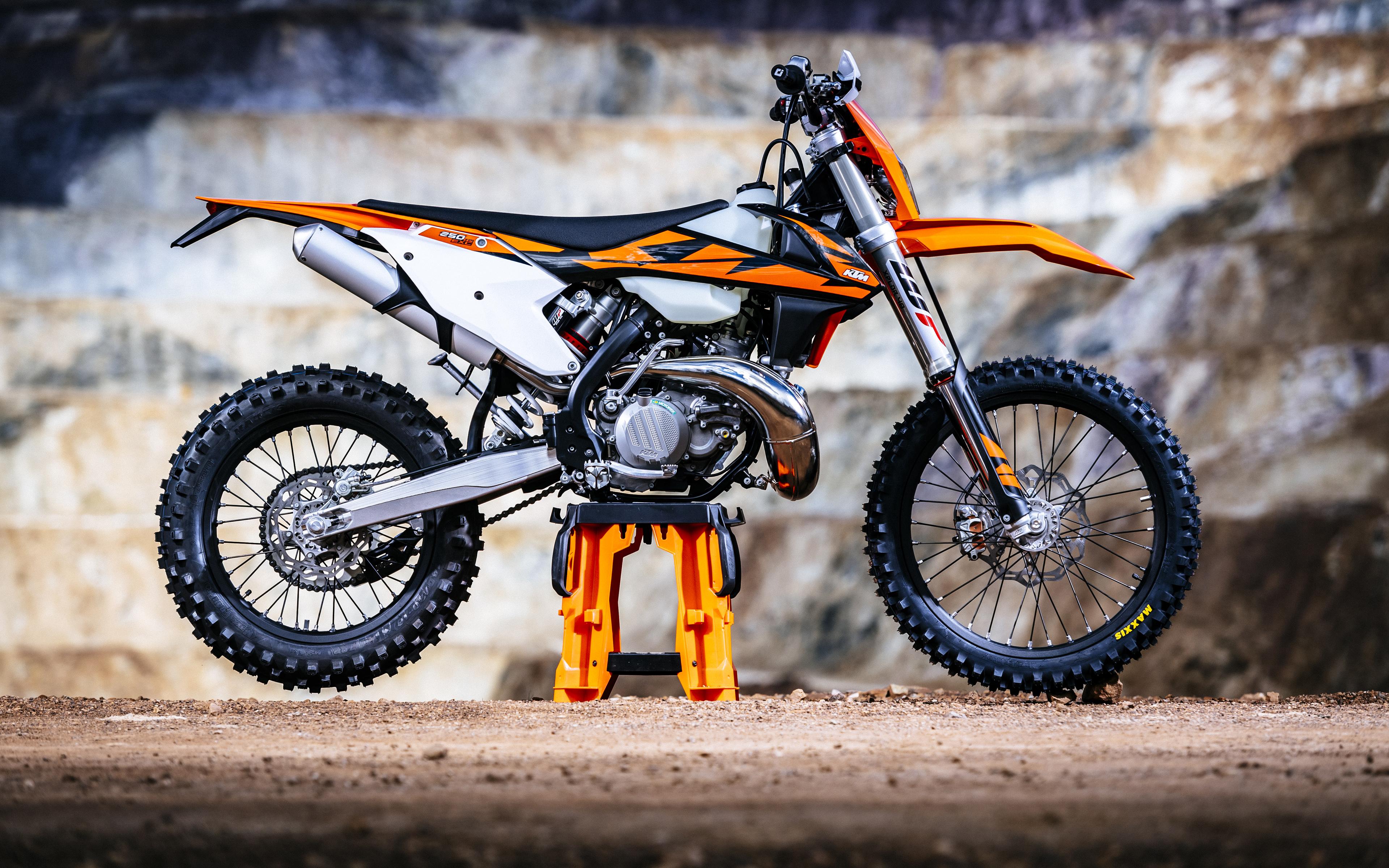 3840x2400 Ktm Exc Tpi, 4k, Motocross, 2018 Bikes, Ktm Exc 300 Tpi