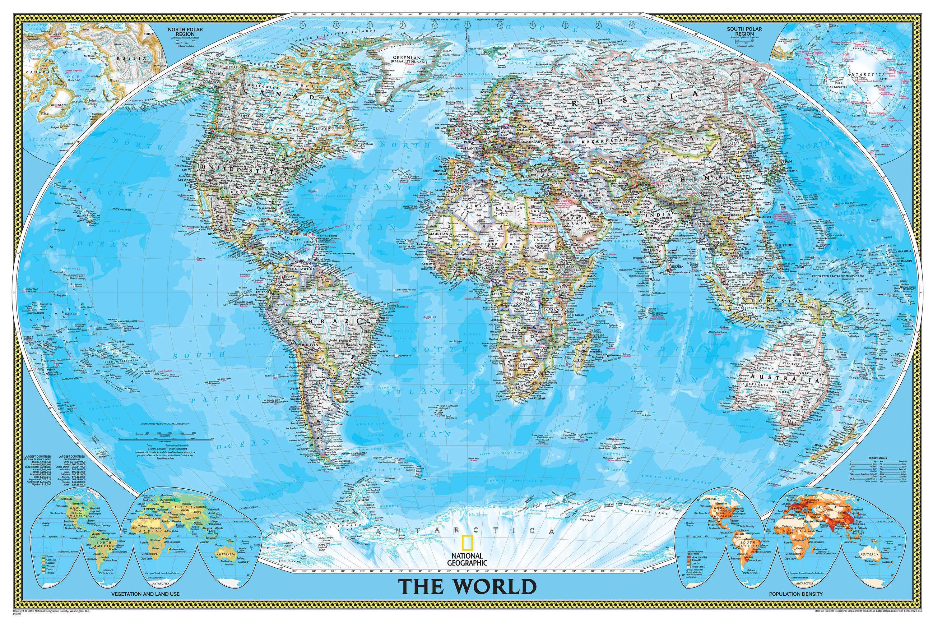 National Geographic World Map Wallpapers - Top Free National Geographic ...